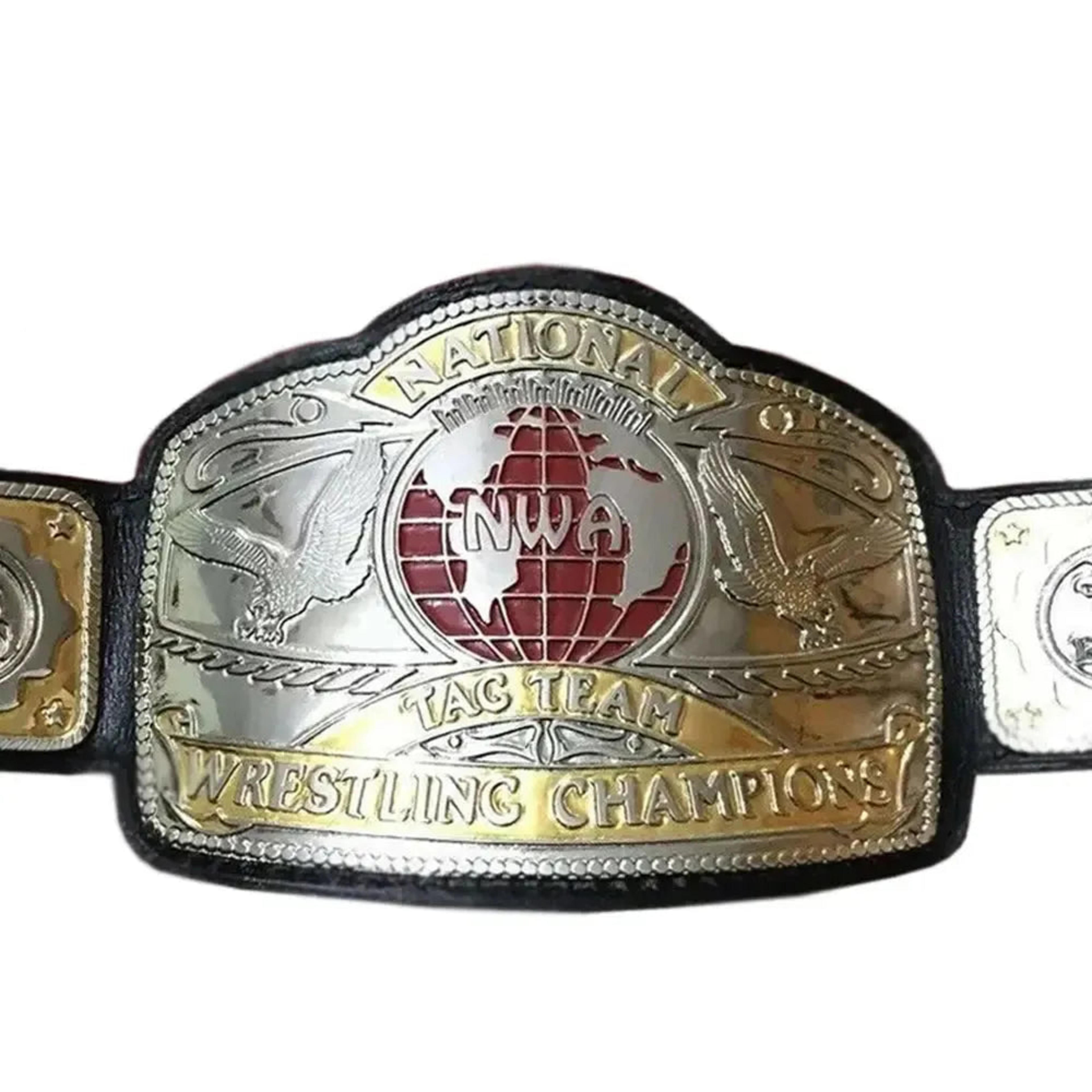 Nwa world tag team championship replica belt – Image 1