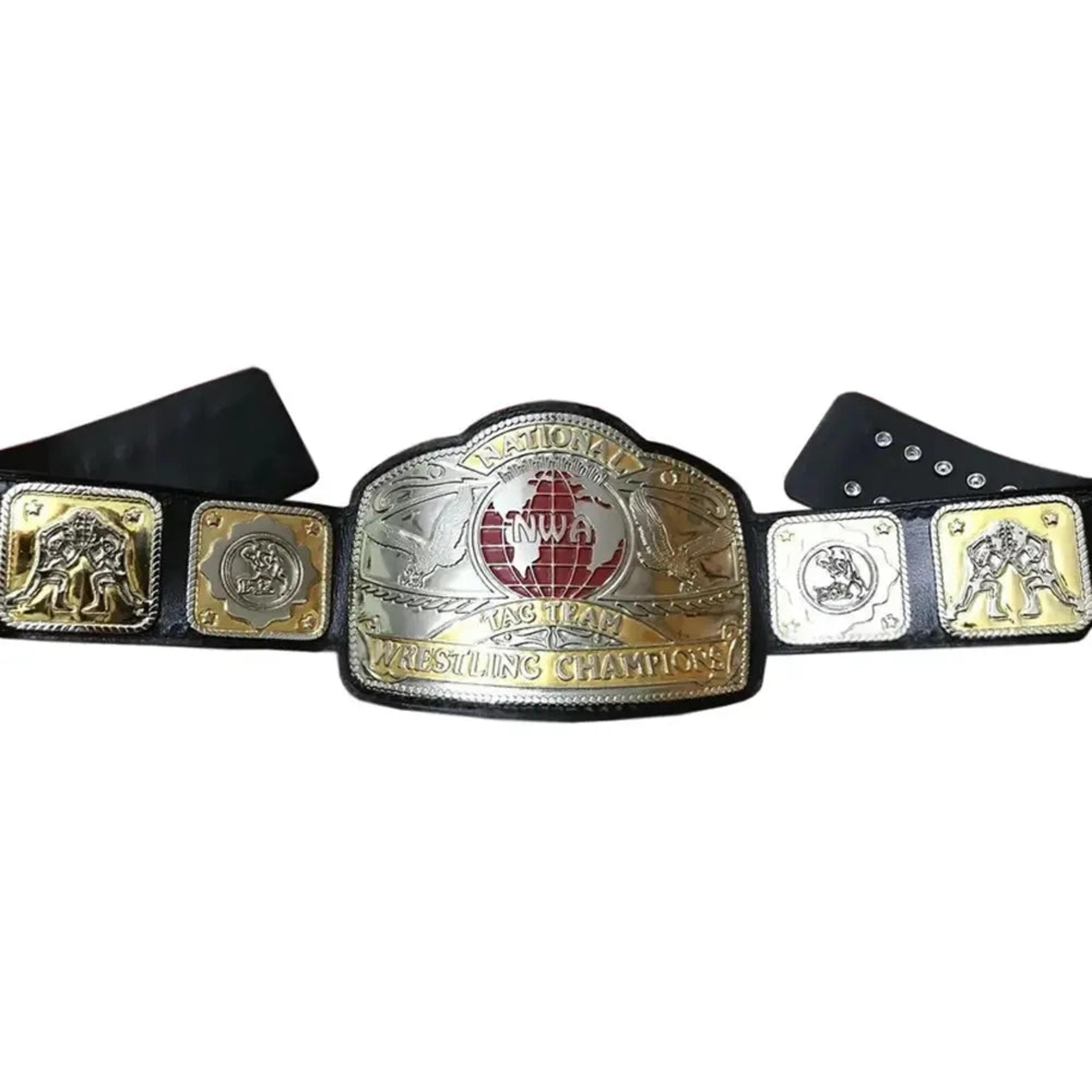 Nwa world tag team championship replica belt – Image 2