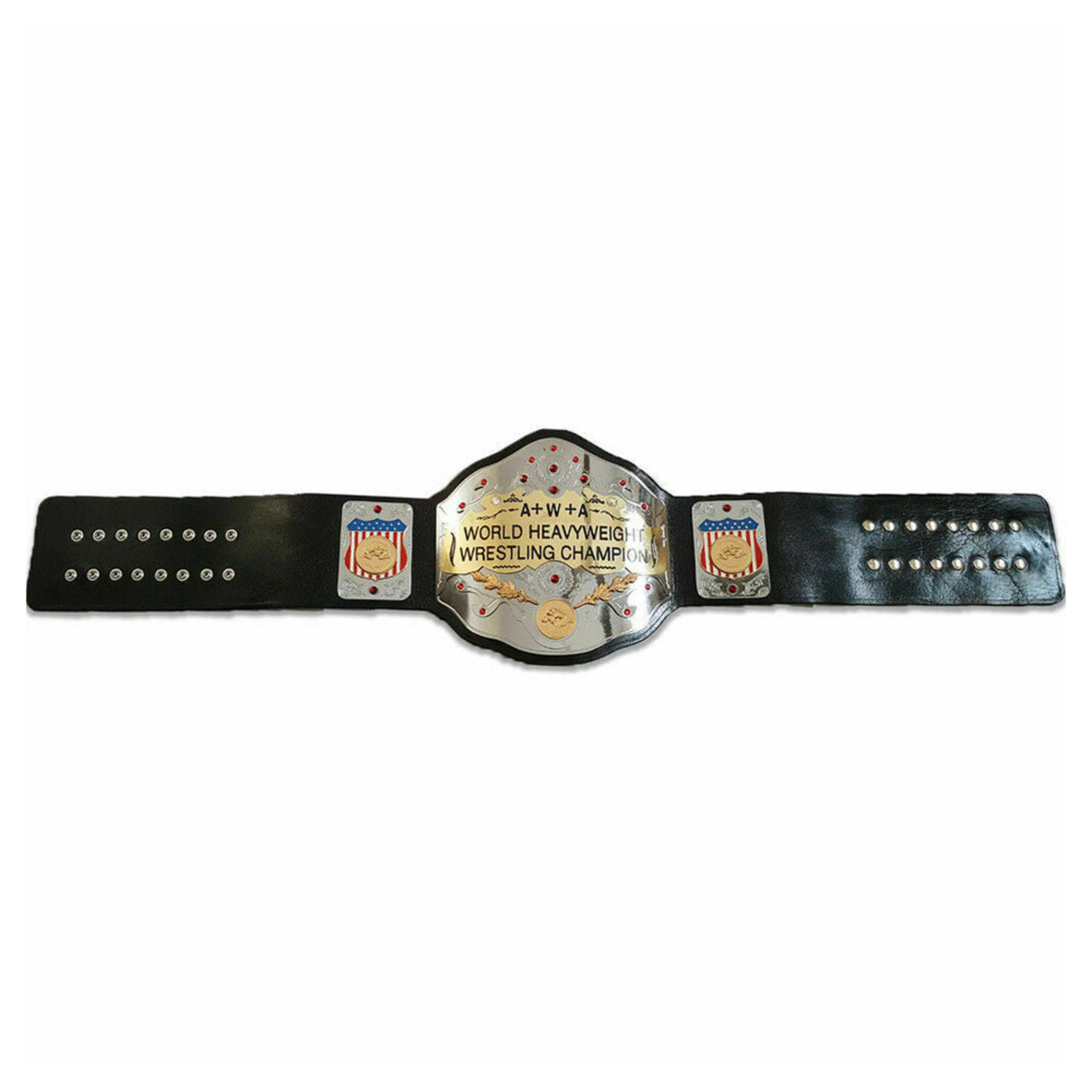 Championship Belts Online AWWA World Heavyweight Championship belt – Image 2