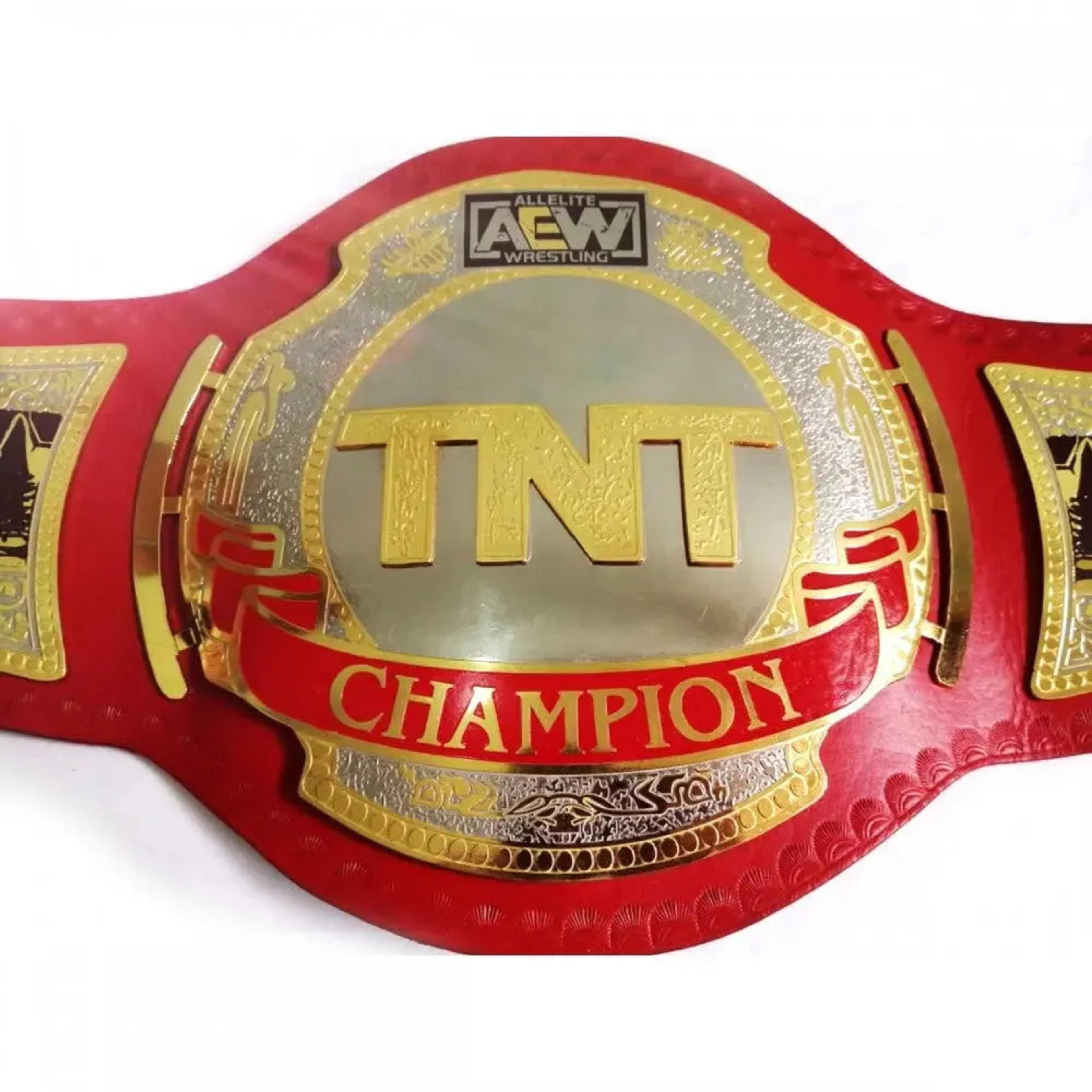 AEW TNT Wrestling Championship Belt - Official Replica – Image 1