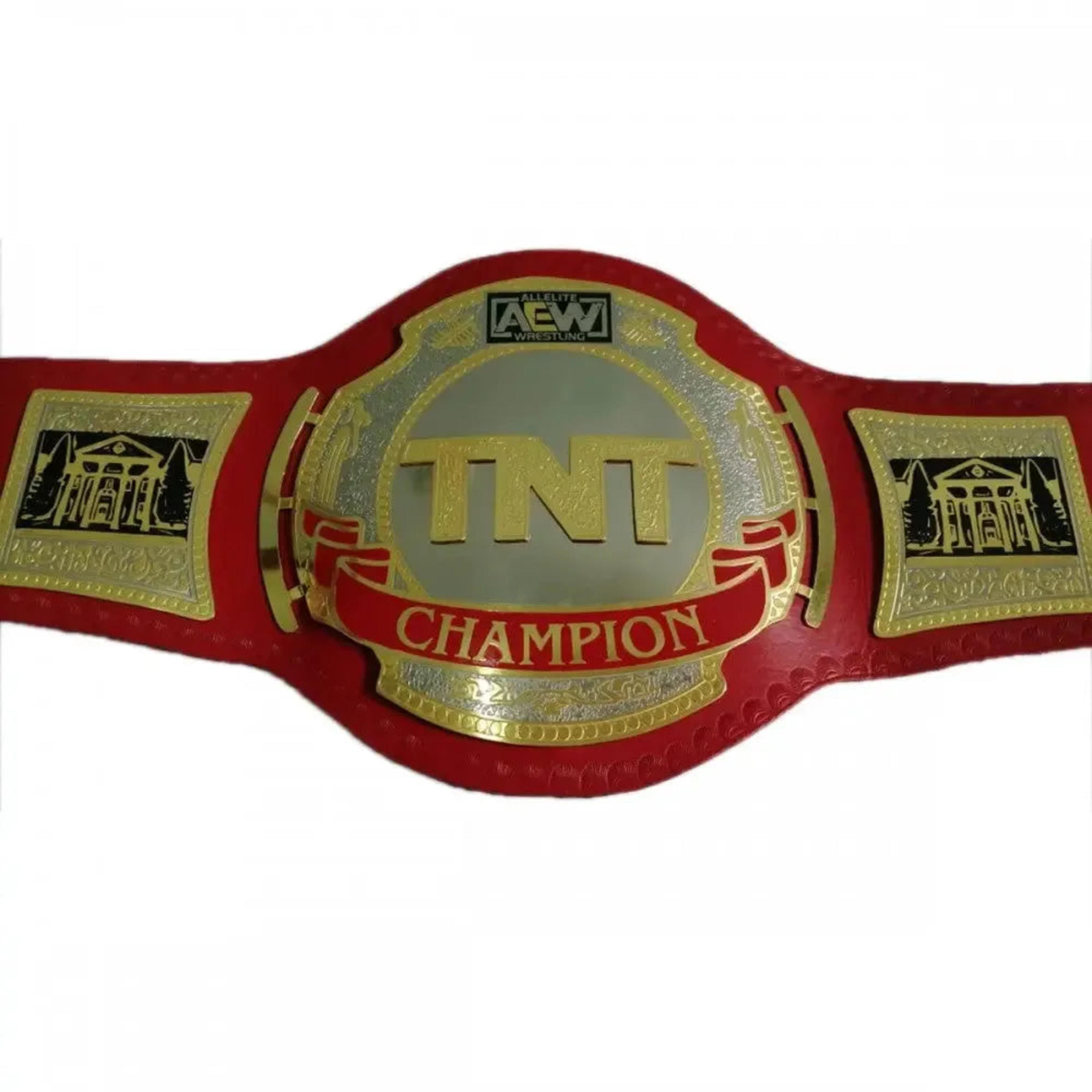AEW TNT Wrestling Championship Belt - Official Replica – Image 2