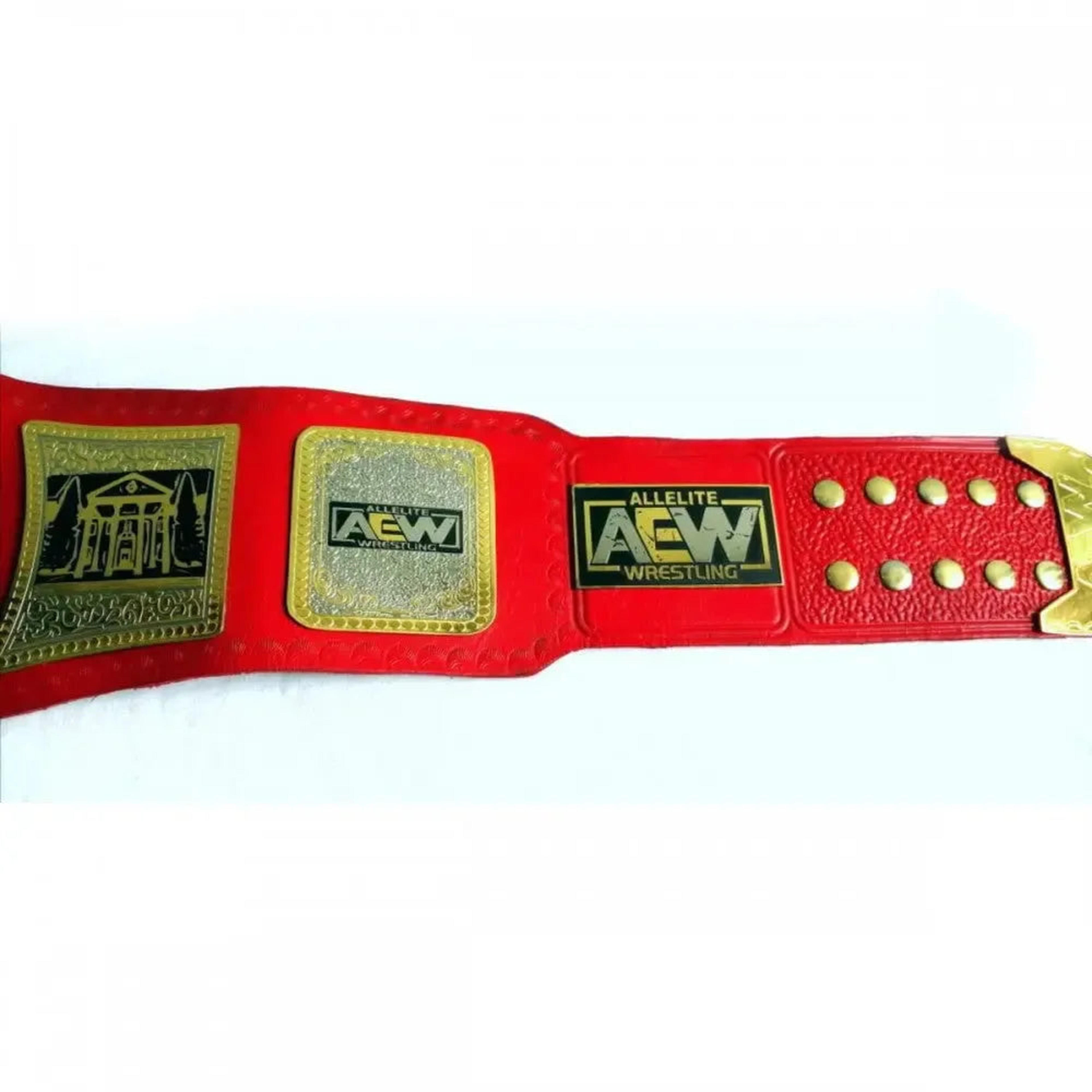 AEW TNT Wrestling Championship Belt - Official Replica – Image 3