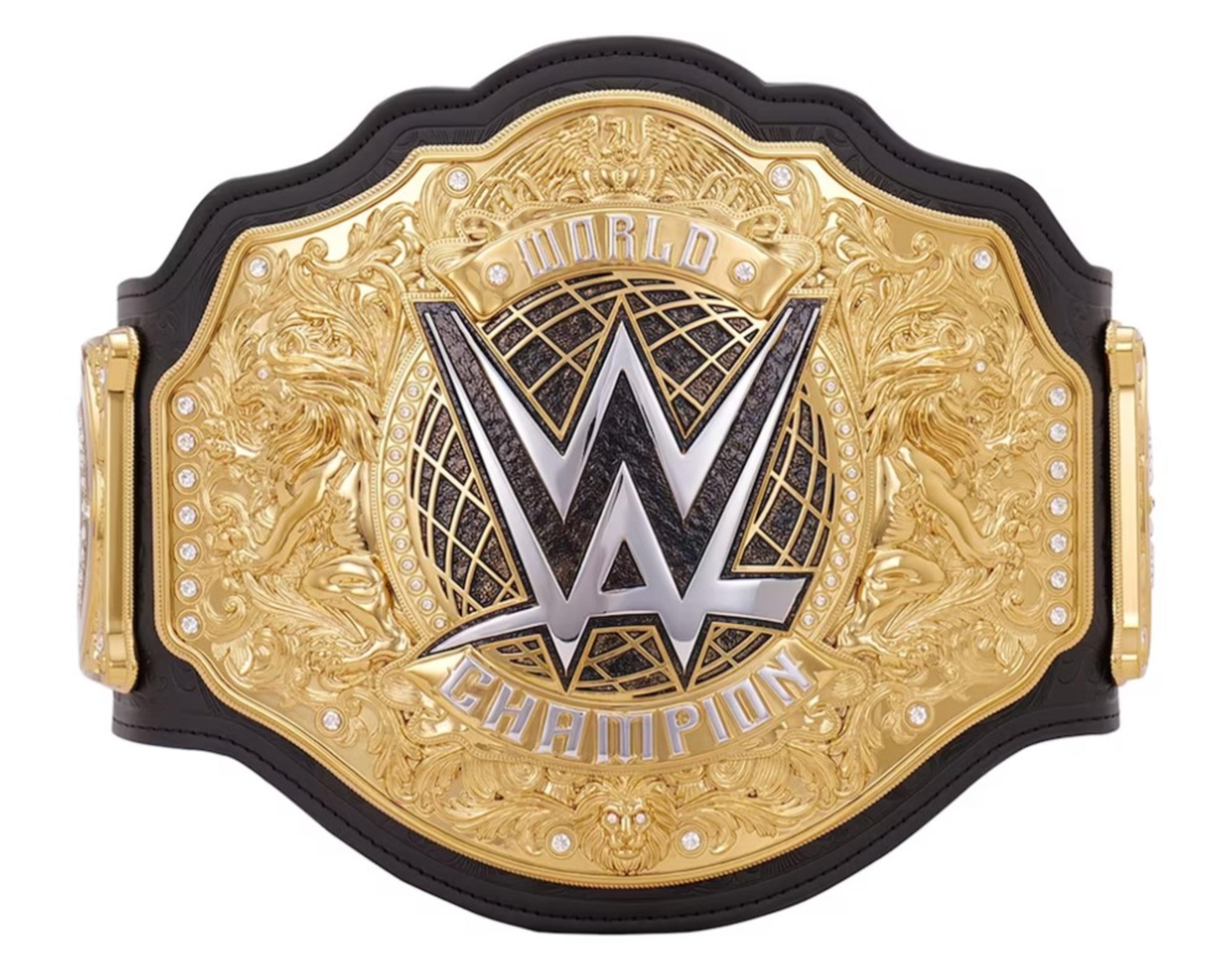 WWE World Heavyweight Championship Replica Title Belt – Authentic Collectible for Wrestling Fans – Image 1