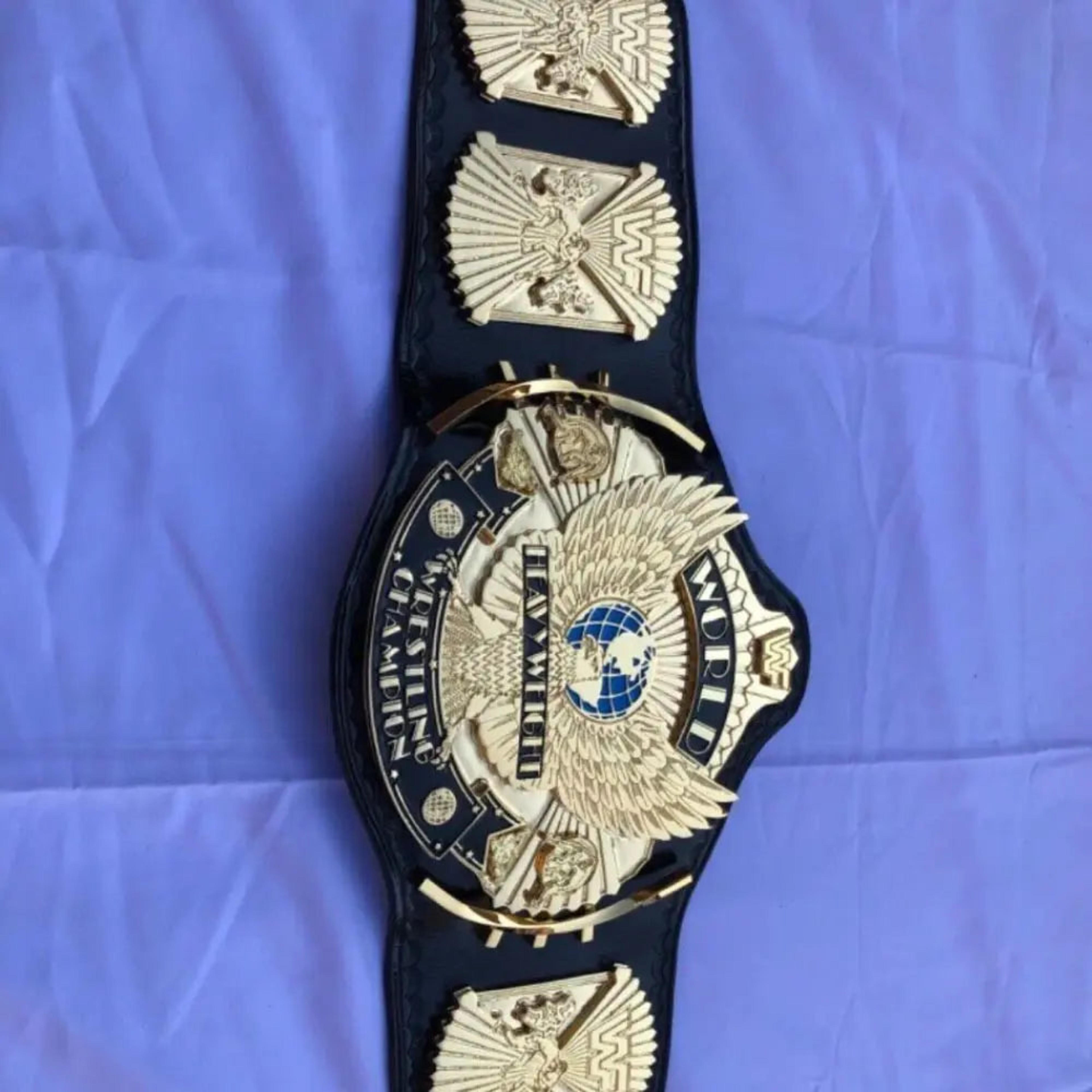 WWF Winged Eagle CNC HD Championship Belt – Image 2