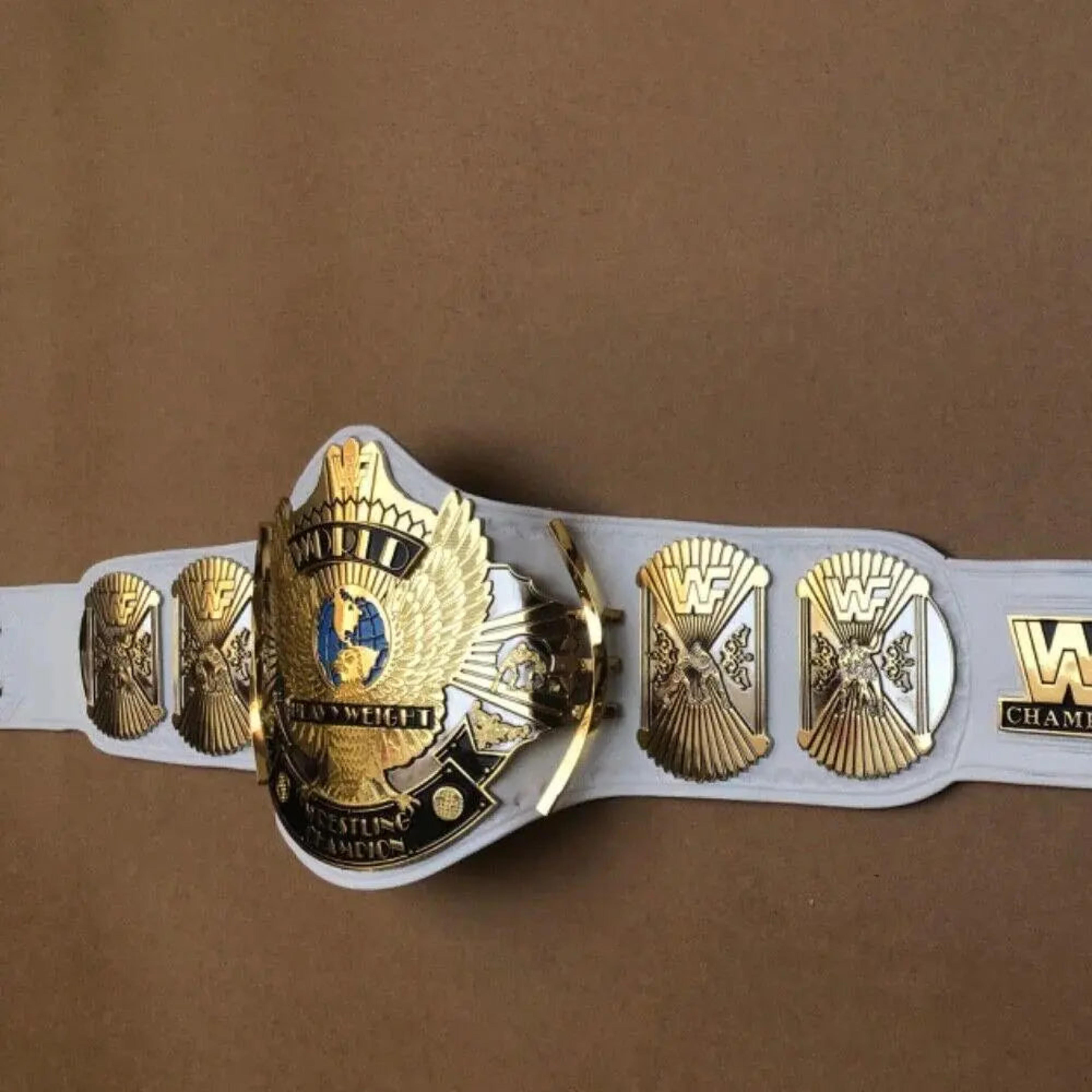 WHITE WINGED EAGLE DUAL PLATED CNC HD CHAMPIONSHIP BELT – Image 3