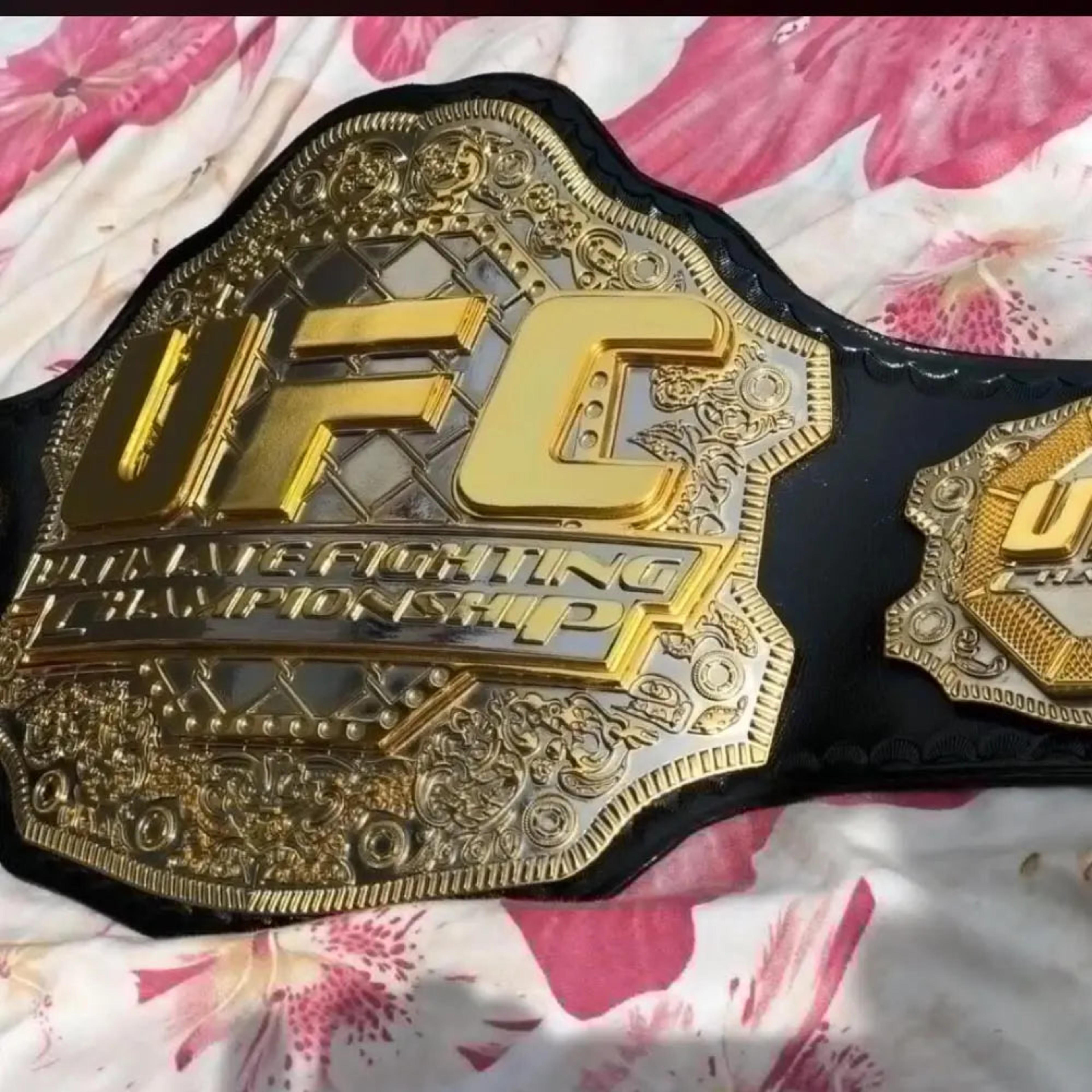 UFC TRIPLE STACK CNC MADE CHAMPIONSHIP BELT – Image 2