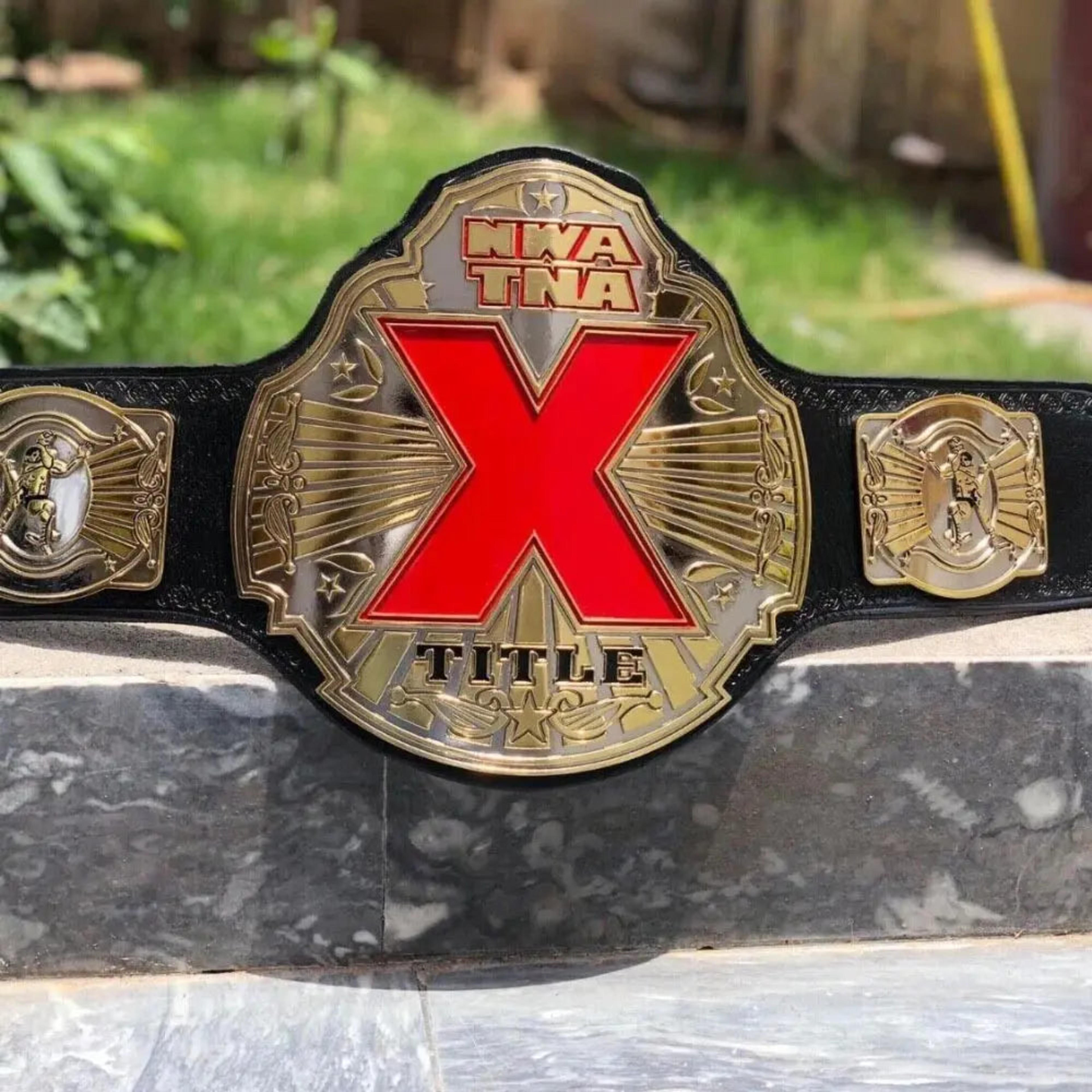 NWA TNA X CNC MADE CHAMPIONSHIP BELT – Image 1