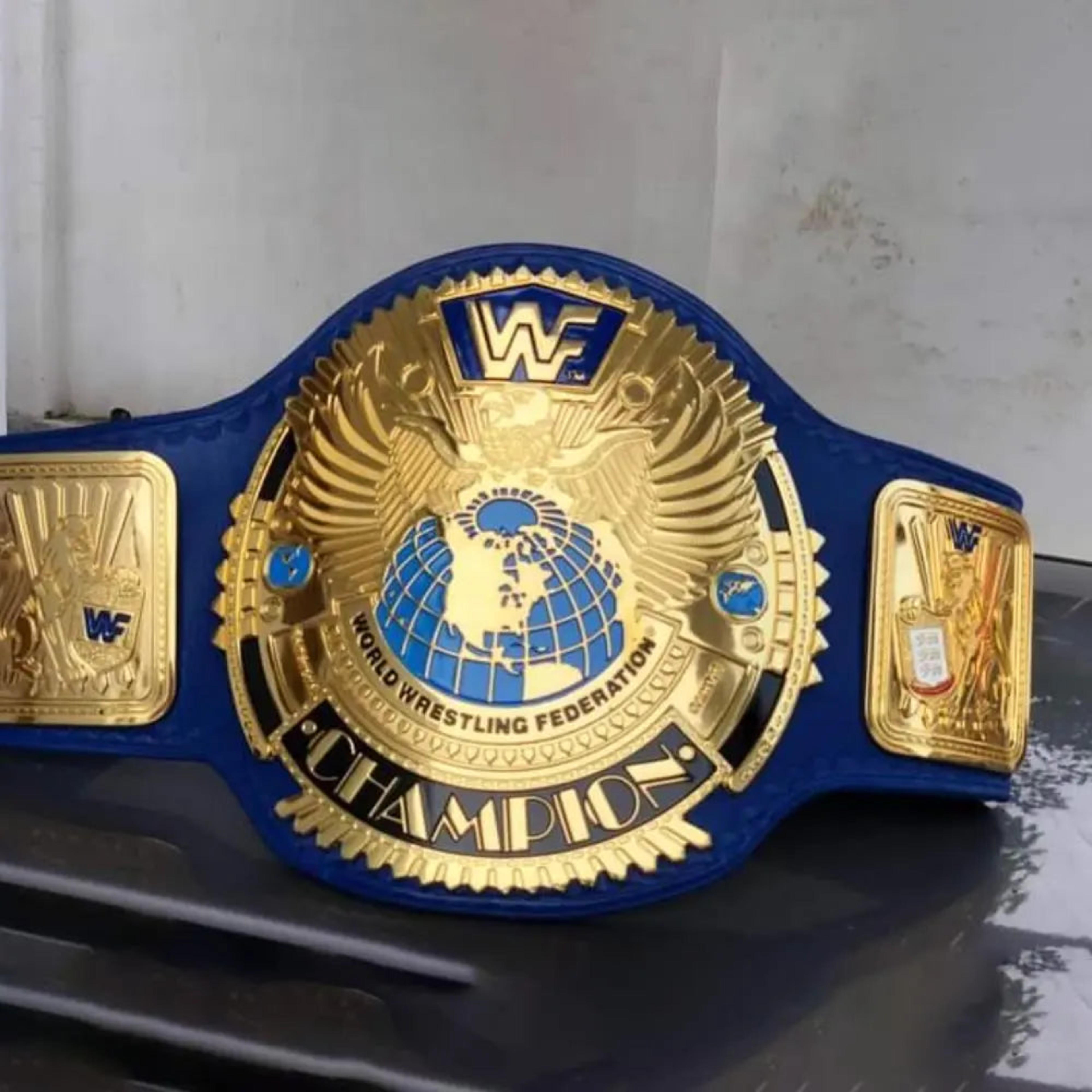WWF BIG EAGLE ATTITUDE ERA CNC HD CHAMPIONSHIP BELT – Image 1