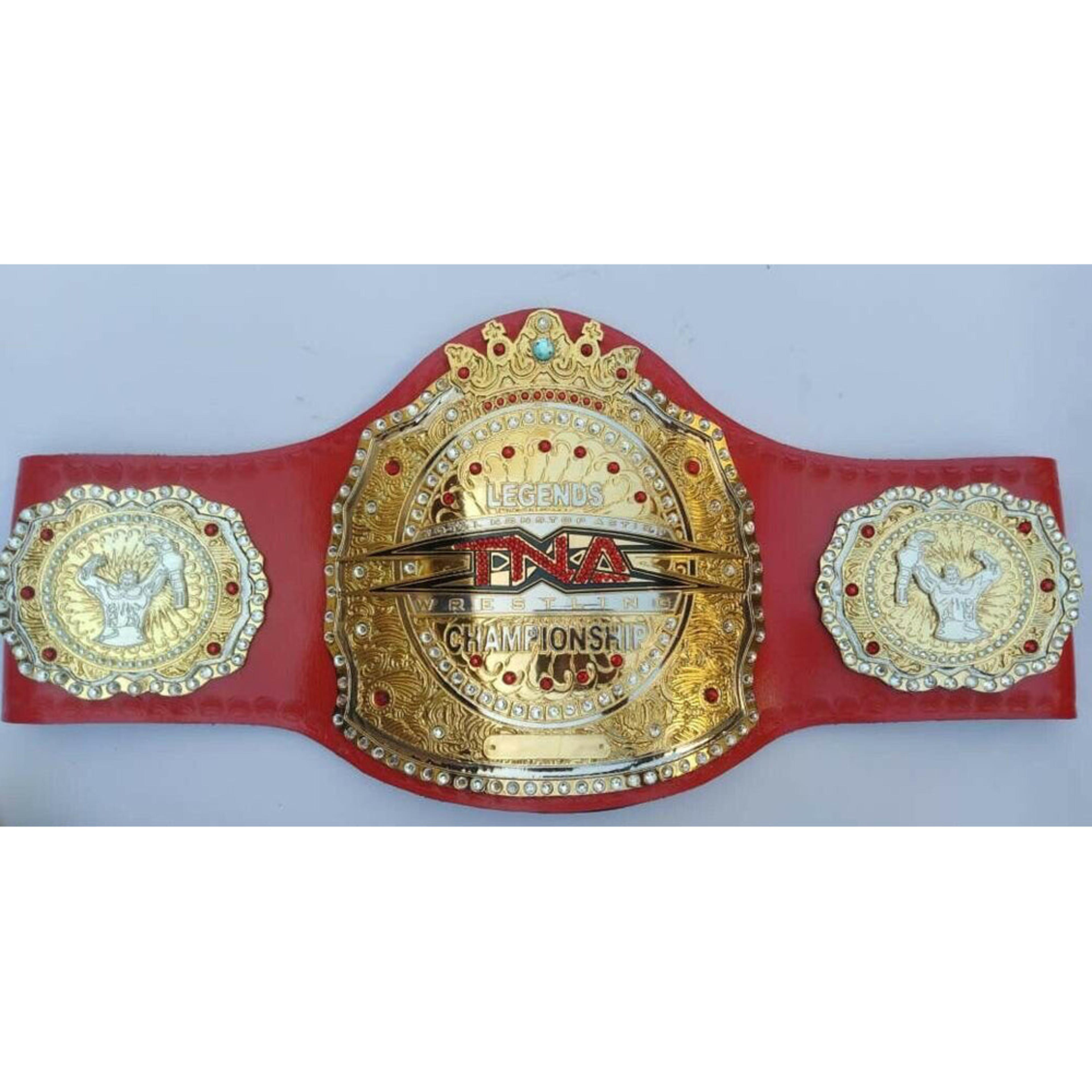 TNA LEGENDS HEAVYWEIGHT wrestling championship title belt – Image 2