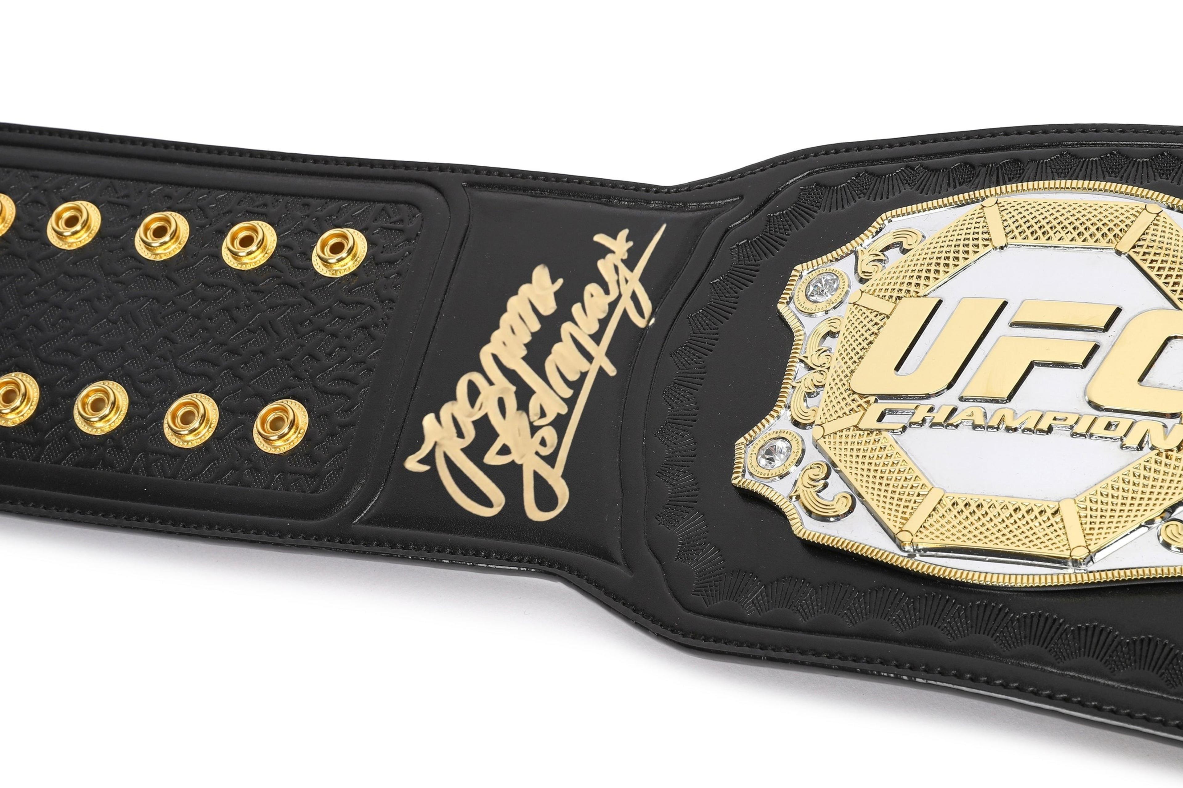 Joanna Jedrzejczyk Signed UFC Classic Championship Replica Belt – Image 3