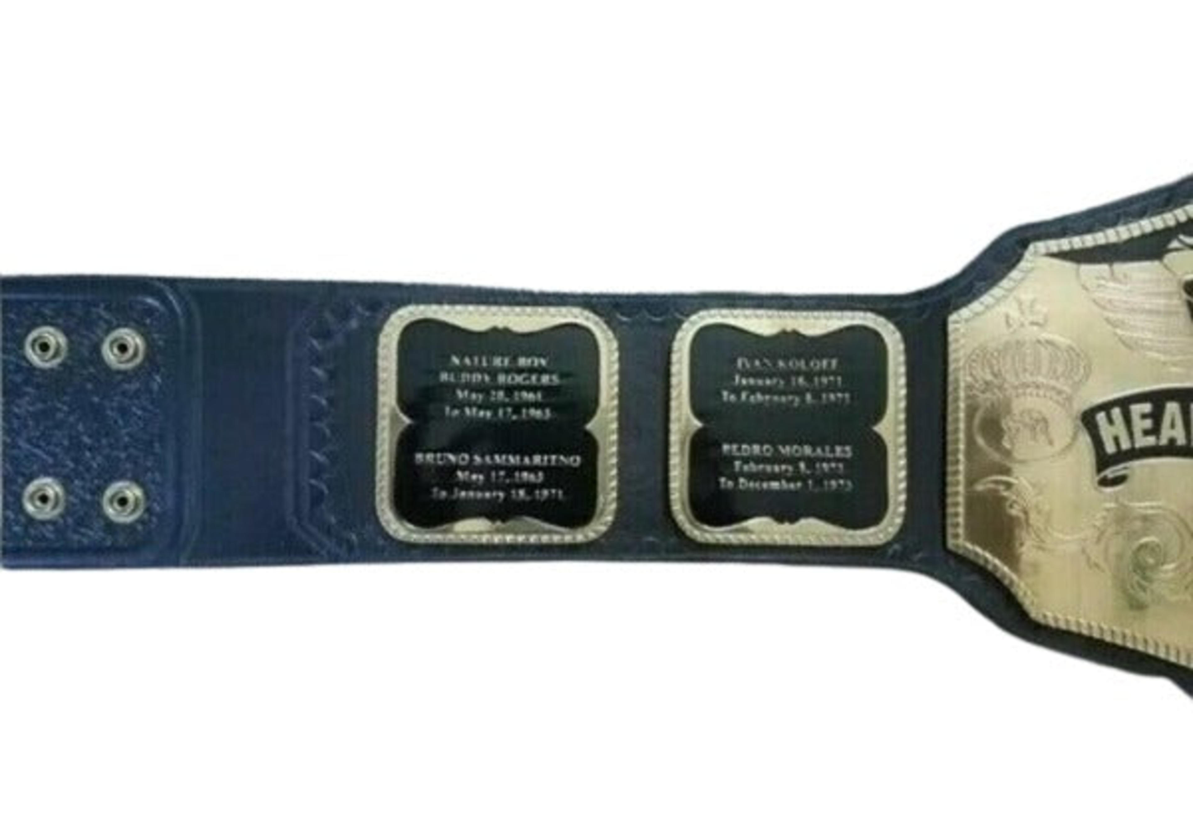 WWF Hulk Hogan Wrestling Heavyweight Championship Title Belt Replica – Image 3