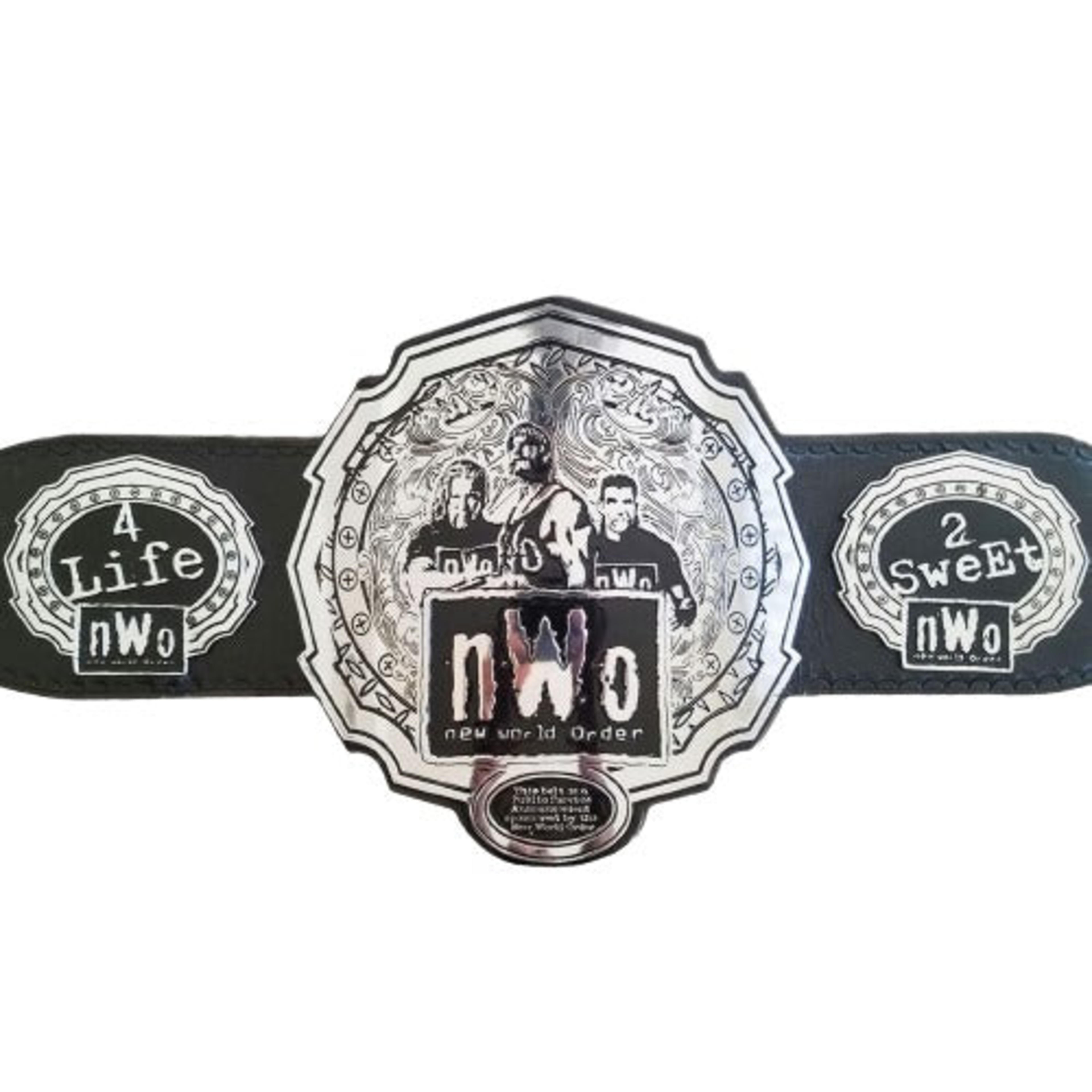 NWO New World Order Championship Replica Title Belt – Image 1