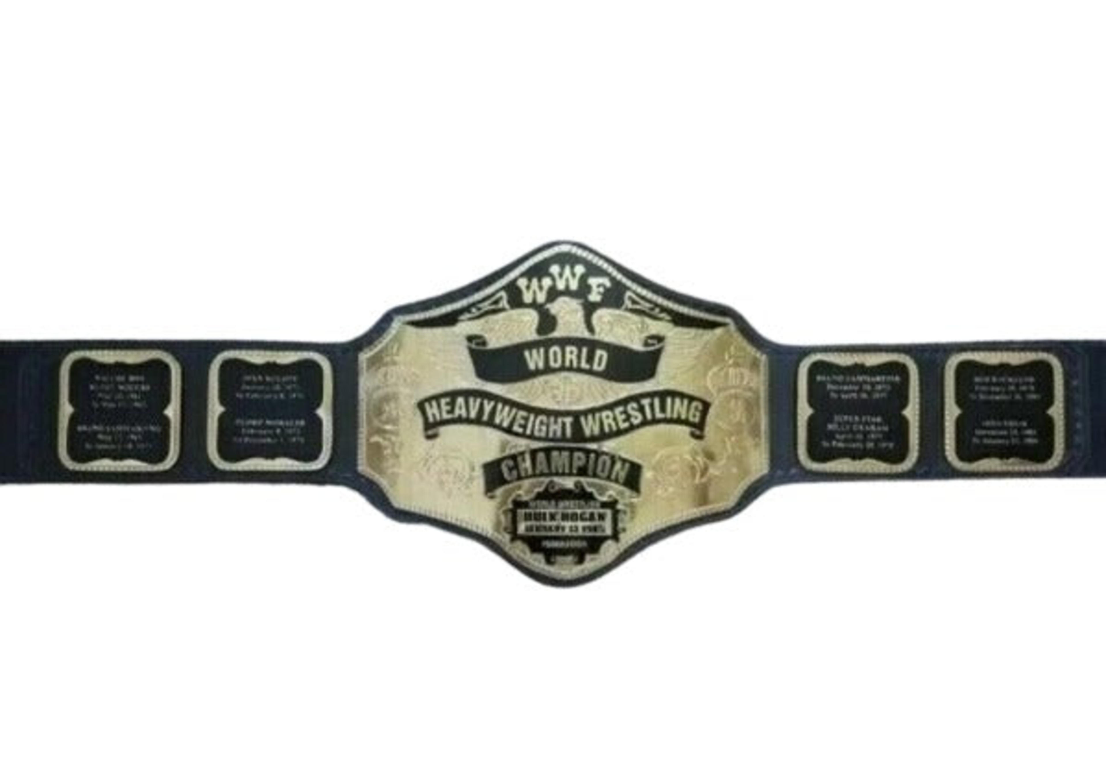 WWF Hulk Hogan Wrestling Heavyweight Championship Title Belt Replica – Image 5