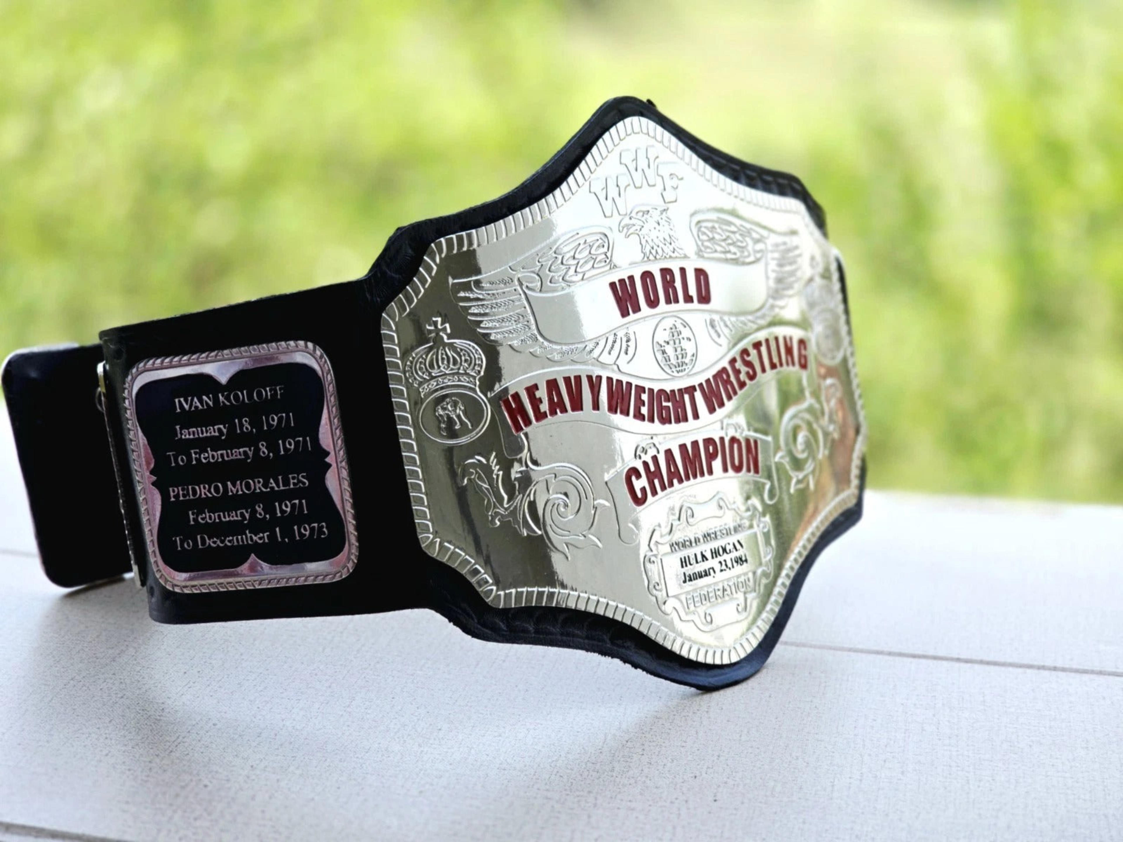 Hogan 84 Championship Belt Nickel Plated...!!! – Image 3