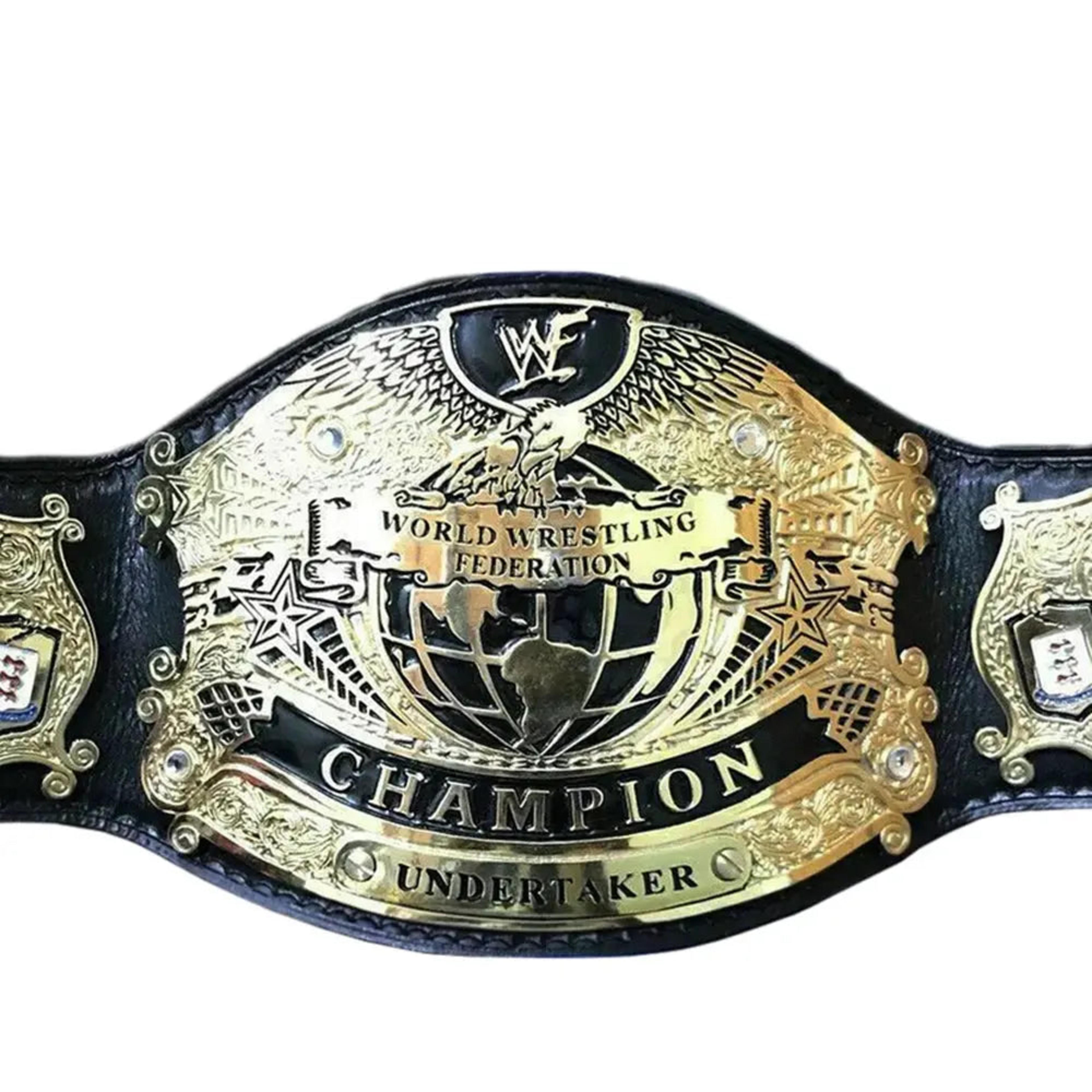 WWF World Championship Belt Undertaker World Wrestling Federation Belt – Image 1
