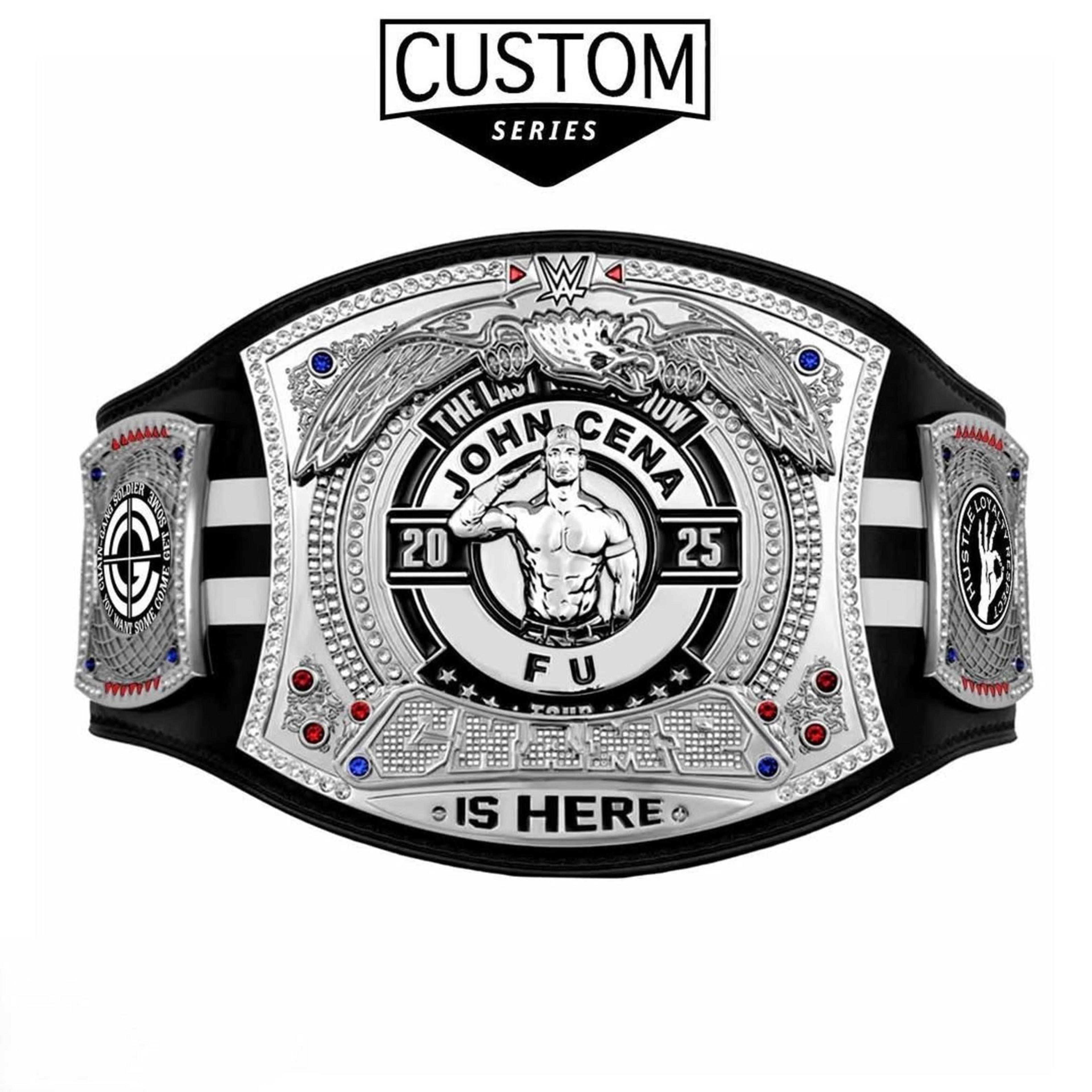 John Cena Custom Spinner Belt – Collector's – Image 1