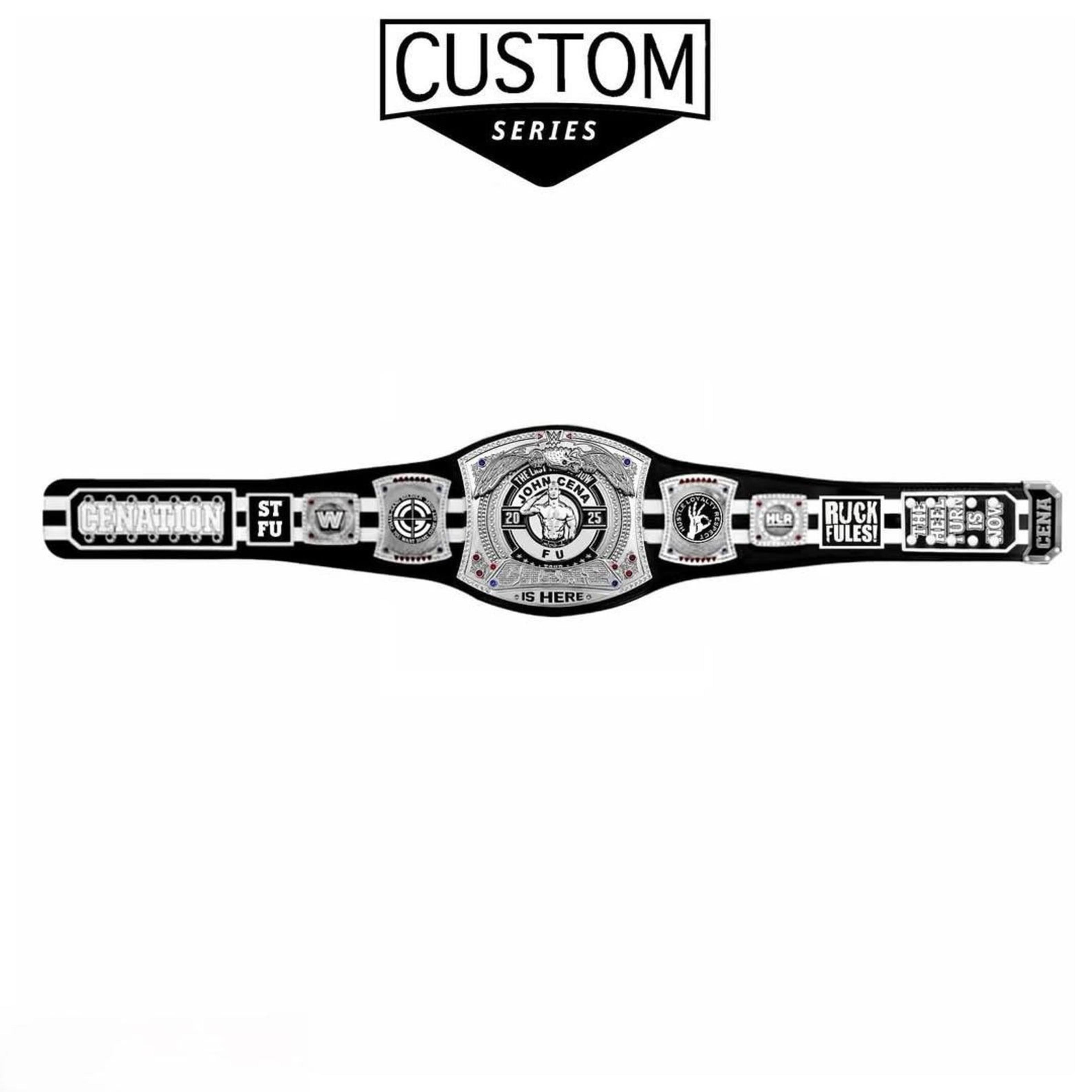 John Cena Custom Spinner Belt – Collector's – Image 2
