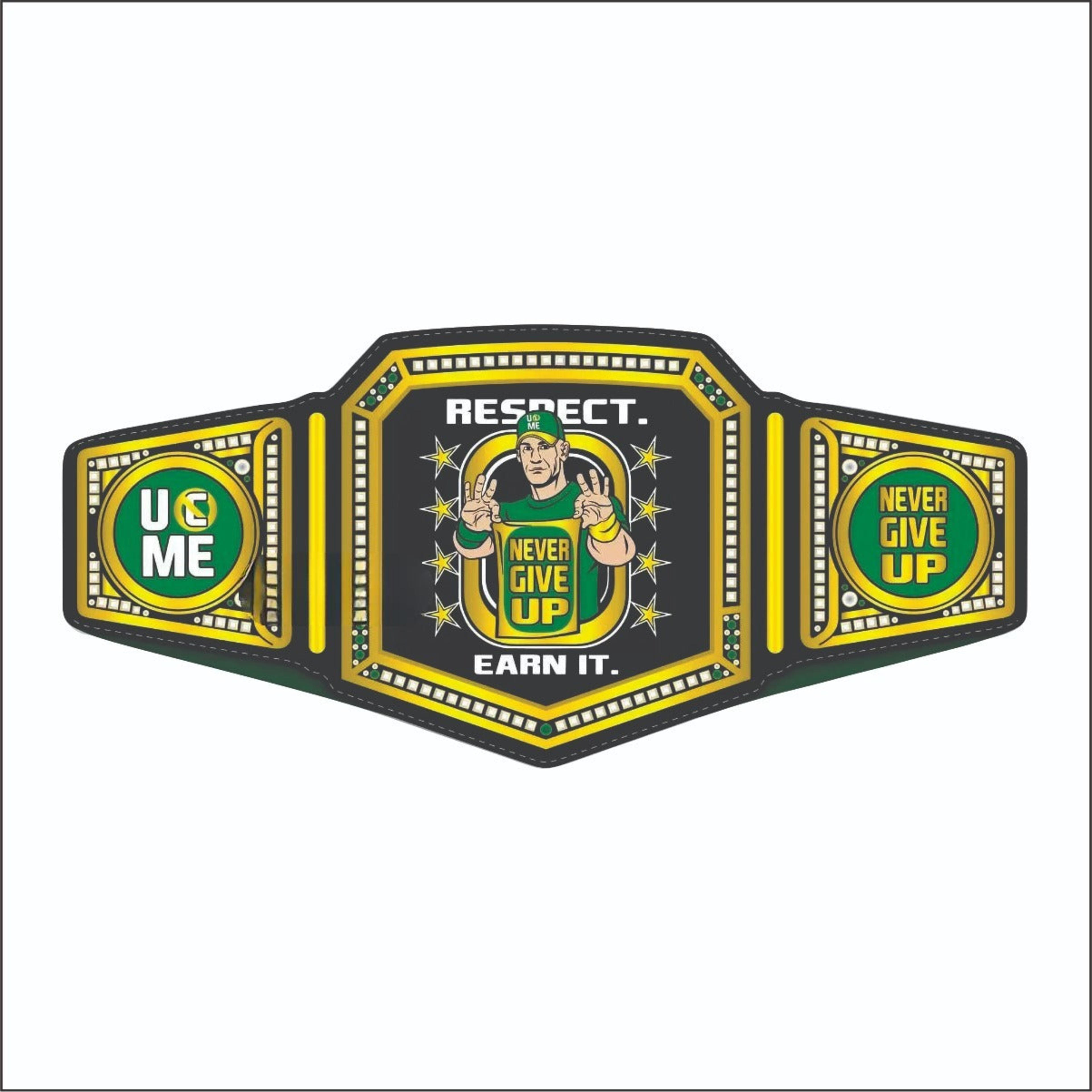 John Cena Farewell Championship Replica Title Belt – Image 1