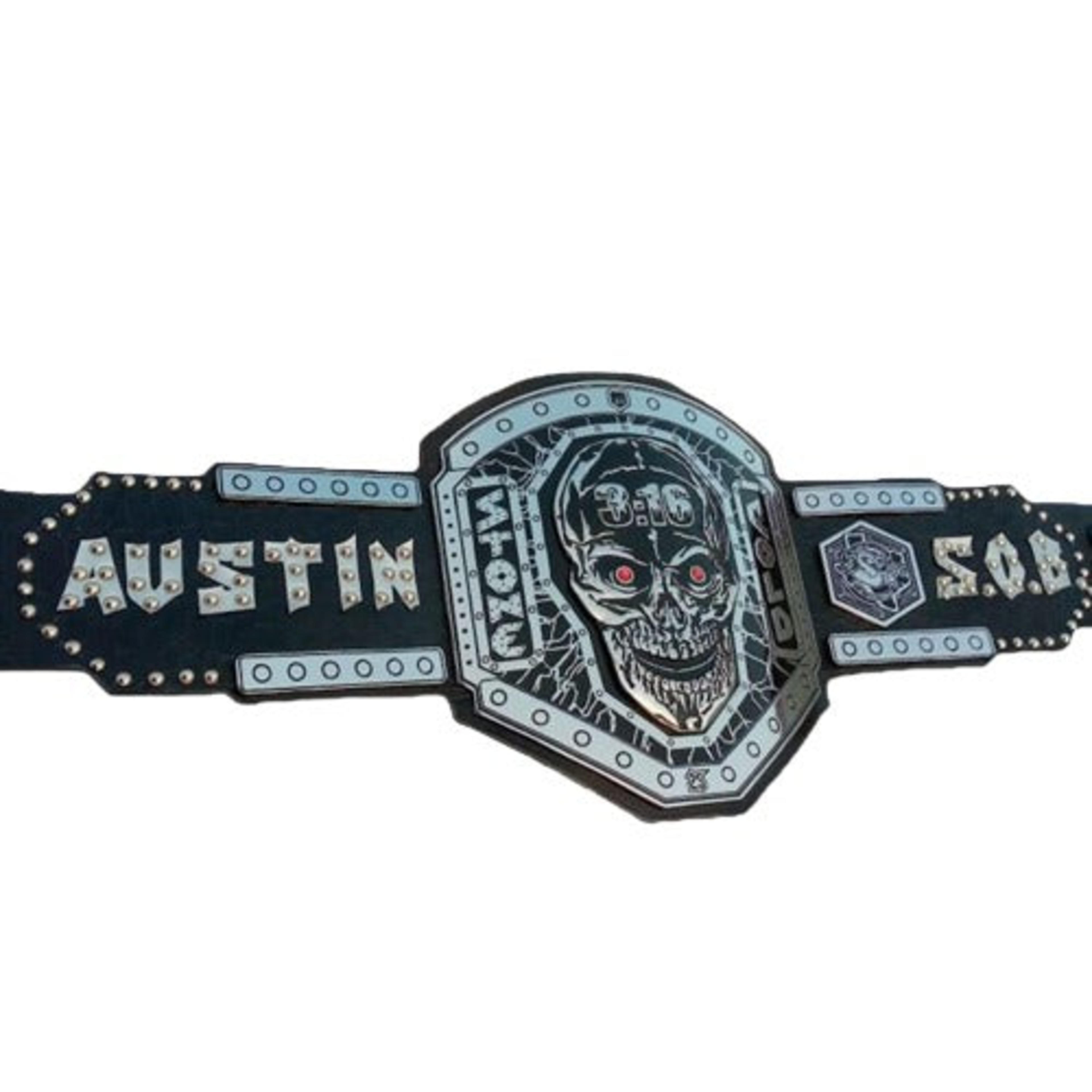 Stone Cold Steve Austin Belt Legacy Championship Collector’s Replica Title – Image 2