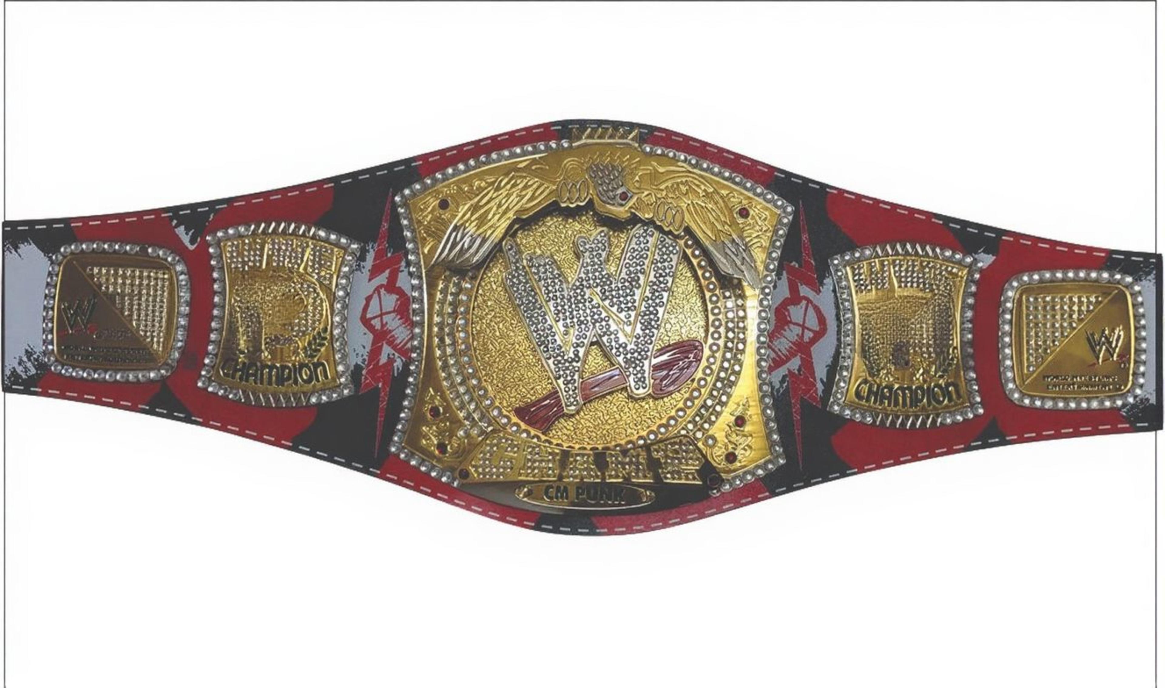 CM Punk Spinner World Heavyweight Championship Belt Replica – Image 2