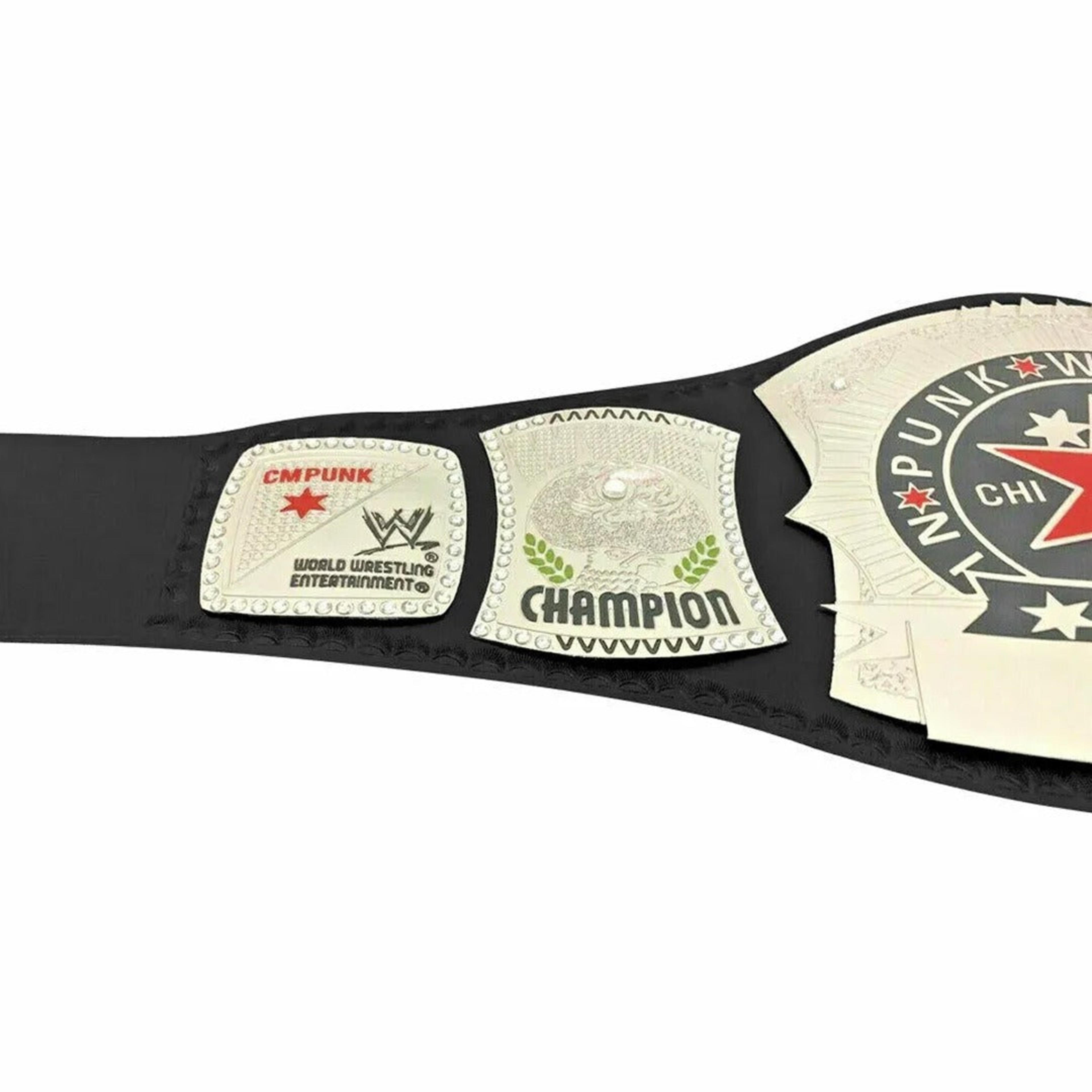WWE CM PUNK WRESTLING CHAMPIONSHIP BELT – Image 3