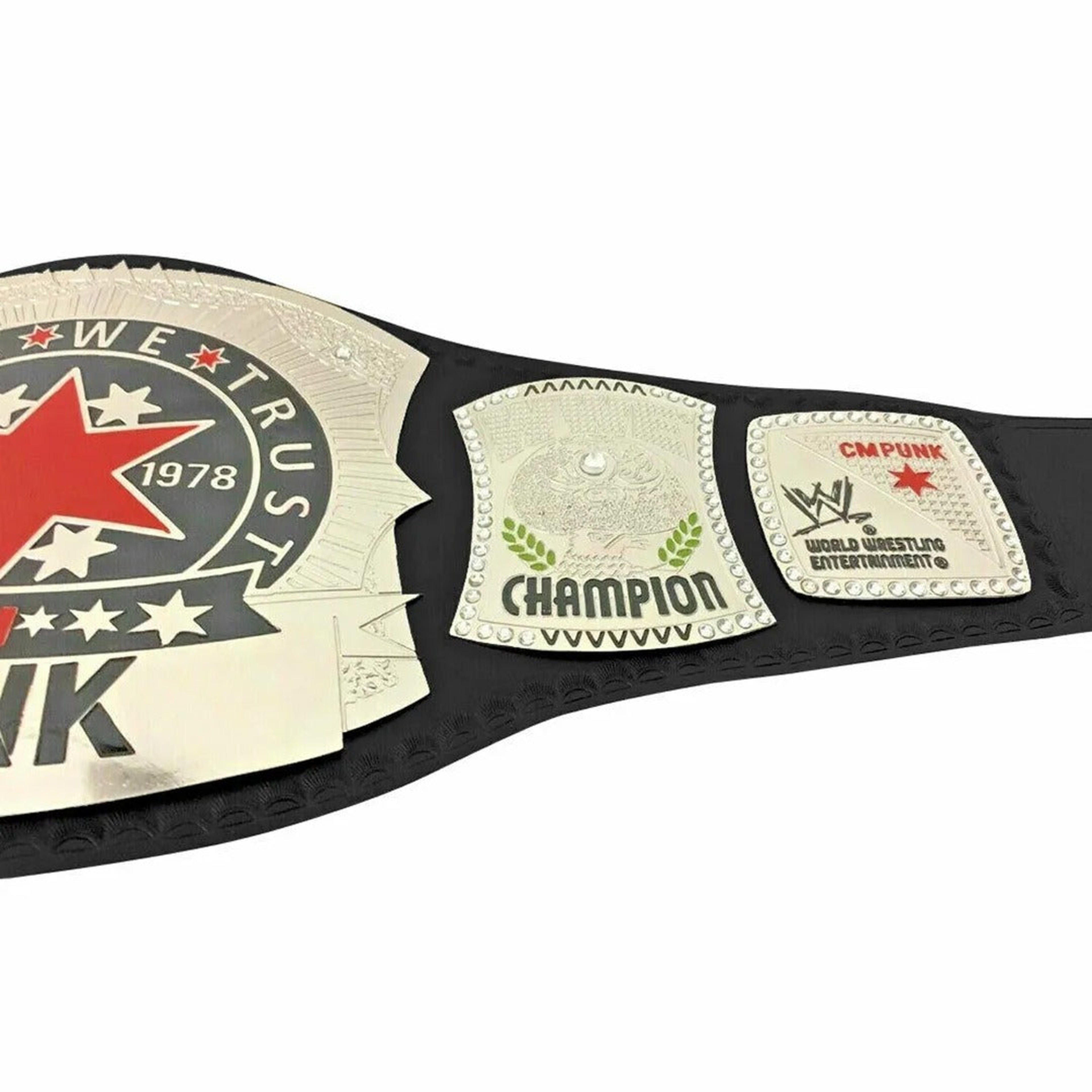 WWE CM PUNK WRESTLING CHAMPIONSHIP BELT – Image 4