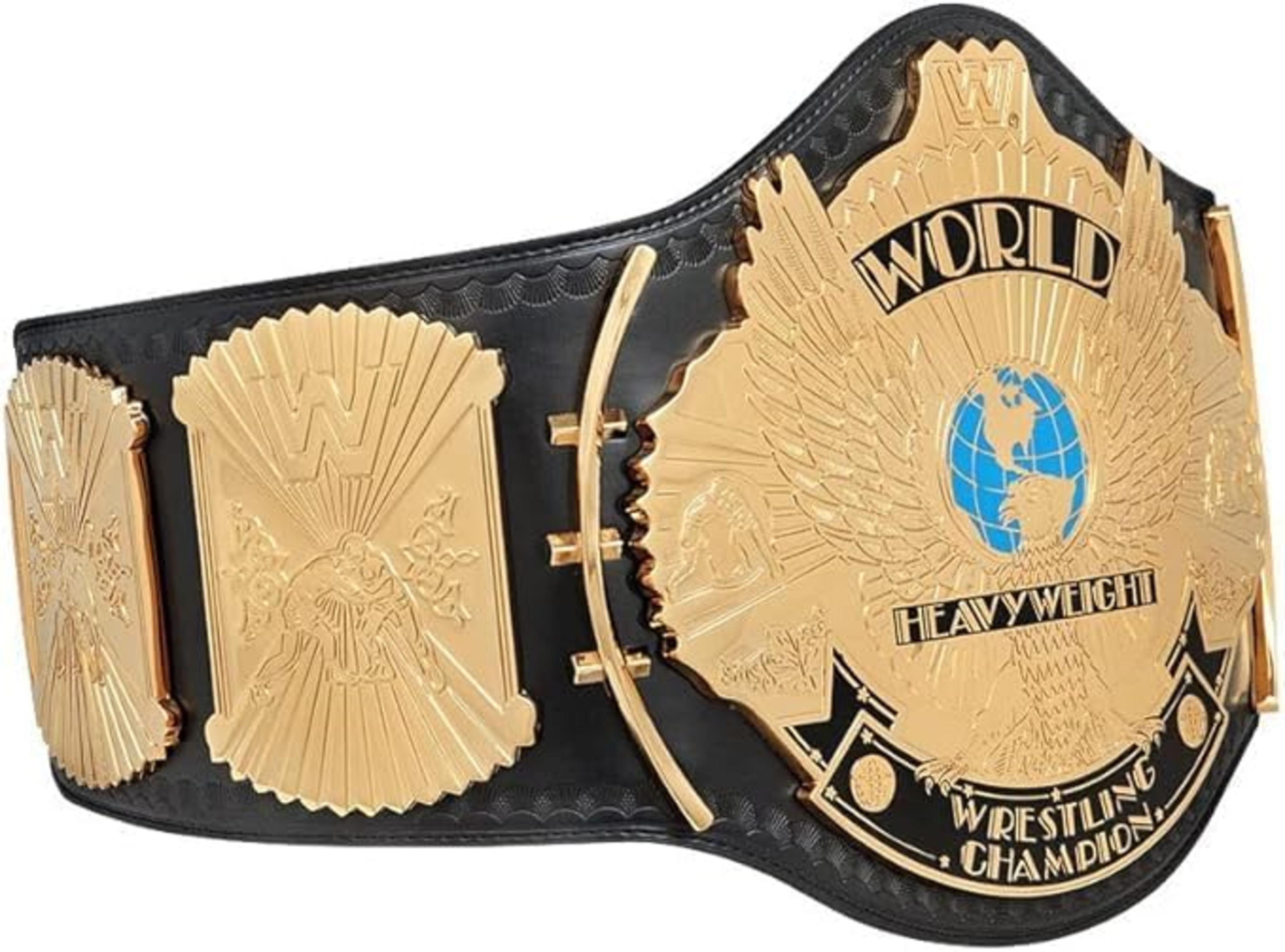 Hulk Hogan WWF Winged Eagle Replica Title Belt – Image 2