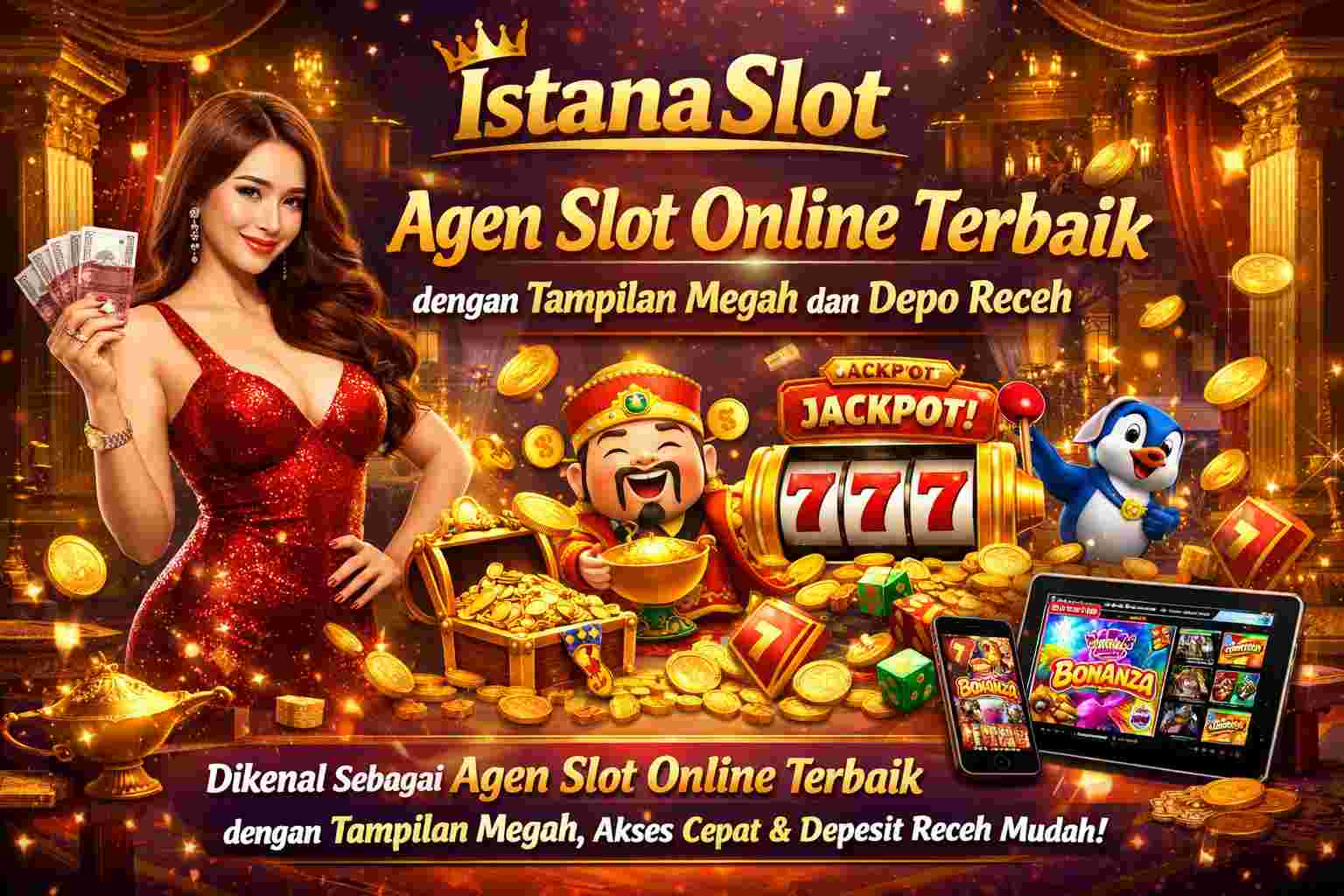 IstanaSlot Agen Slot Online Terbaik dengan Tampilan Megah dan Depo Receh