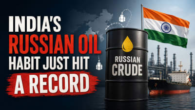 India's Russian Oil Habit Just Hit a Record