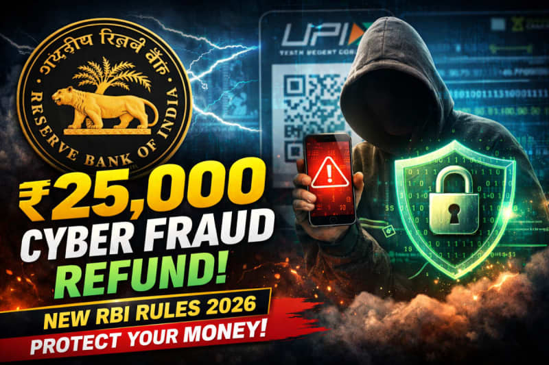 Scammed? RBI Now Has Your Back Up to ₹25,000