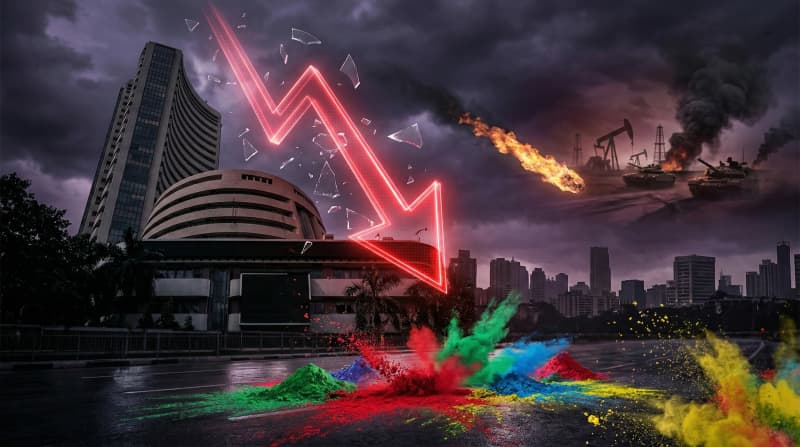 Black Monday: Why the Sensex Crashed 1,000 Points Before Holi