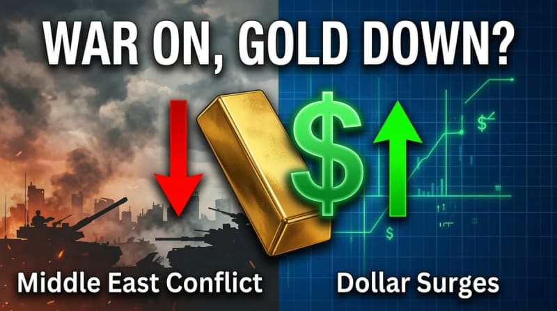 There’s a War On. So Why Is Gold Crashing?