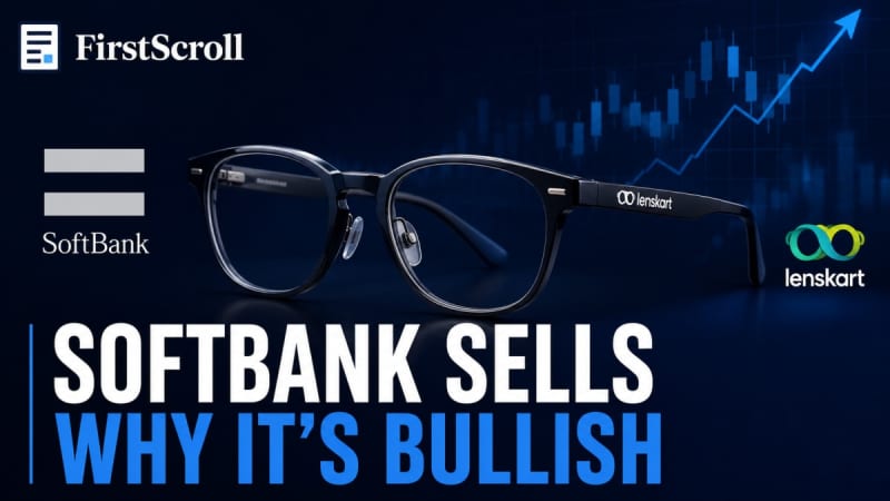 SoftBank just sold ₹2,873 crore of Lenskart. Why that's a good sign, not a bad one.