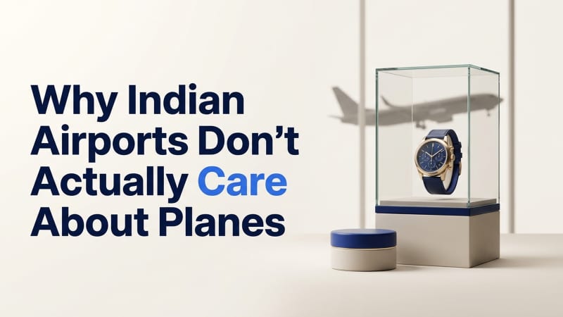 Why Indian Airports Don't Actually Care About Planes
