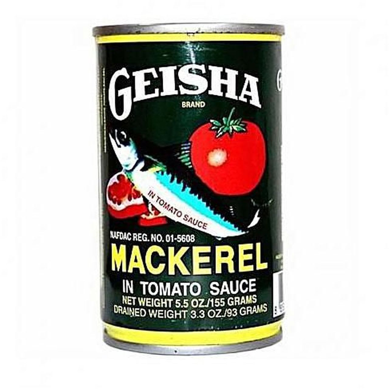 Geisha Mackerel in Tomato Sauce 5.5 OZ image