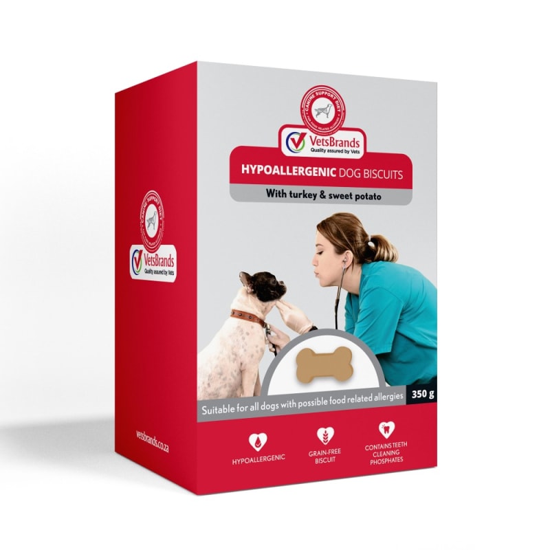 VetsBrands Hypoallergenic Dog Biscuits 350g