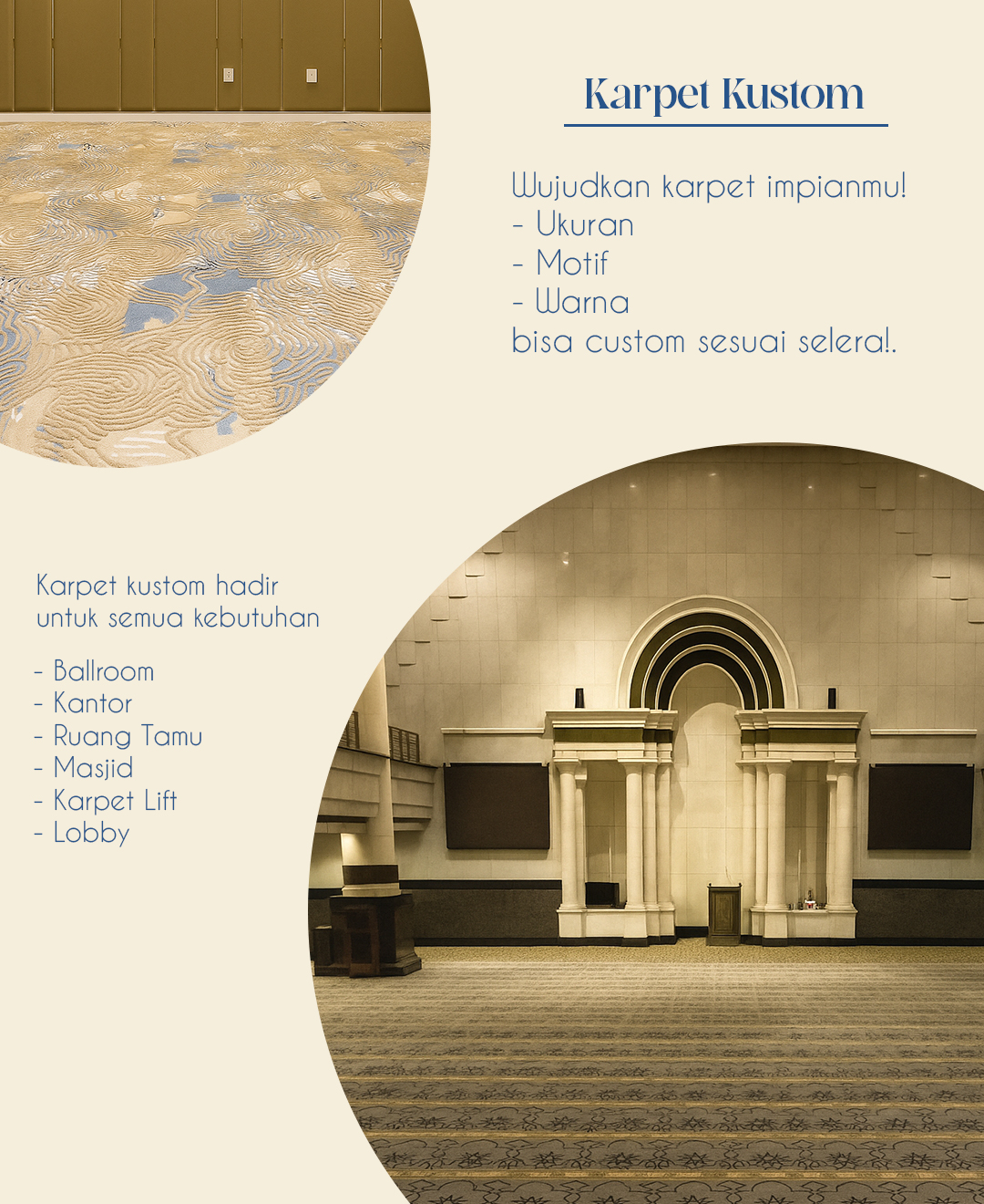 Karpet Ballroom Custom