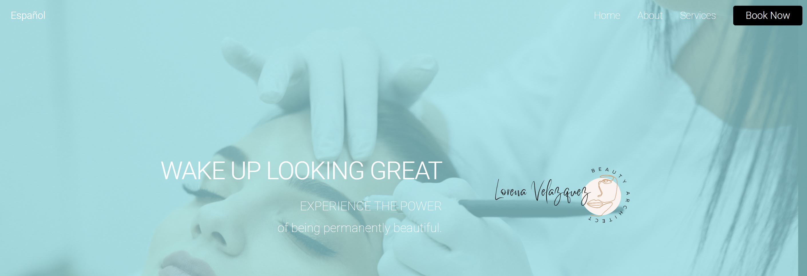 microblading webpage