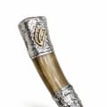 925 Silver-Plated Ram Mezuzah - photo 1 of 3