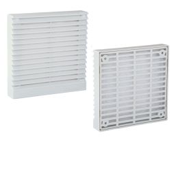 Purchase online ELETTRO ETAV 01 Air Vent Fan Filter 130x130mm square screw fit panel for electrical cabinets