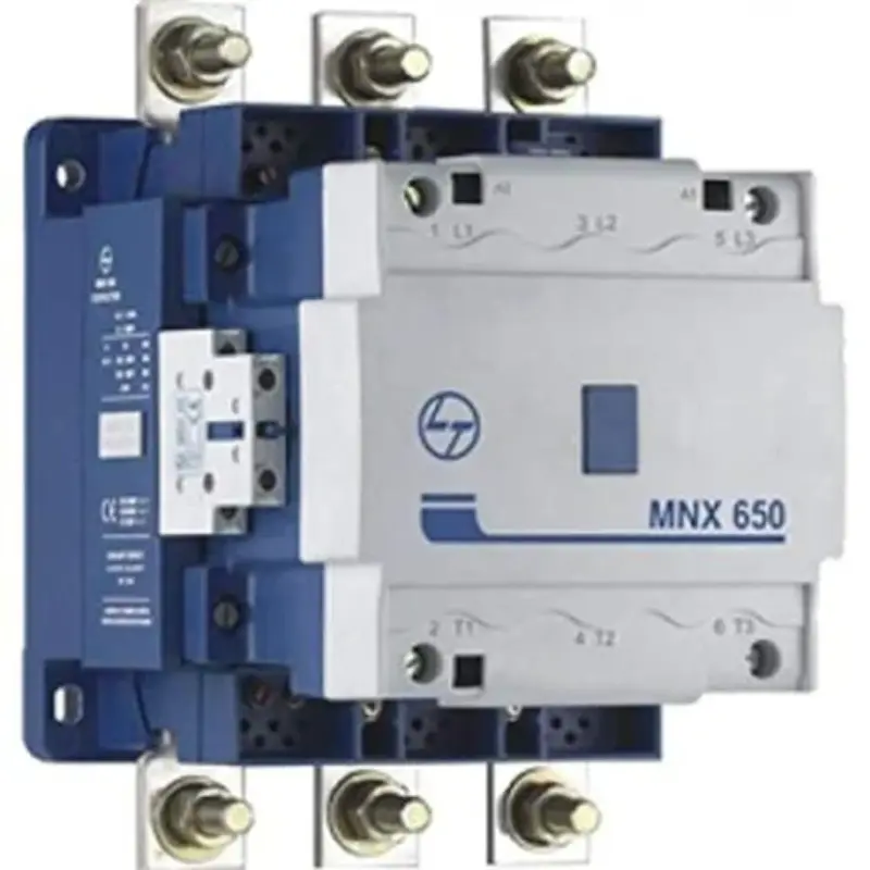 L&T MNX 650 3 Pole Power Contactor 650A 800A CS96327 2NO NC