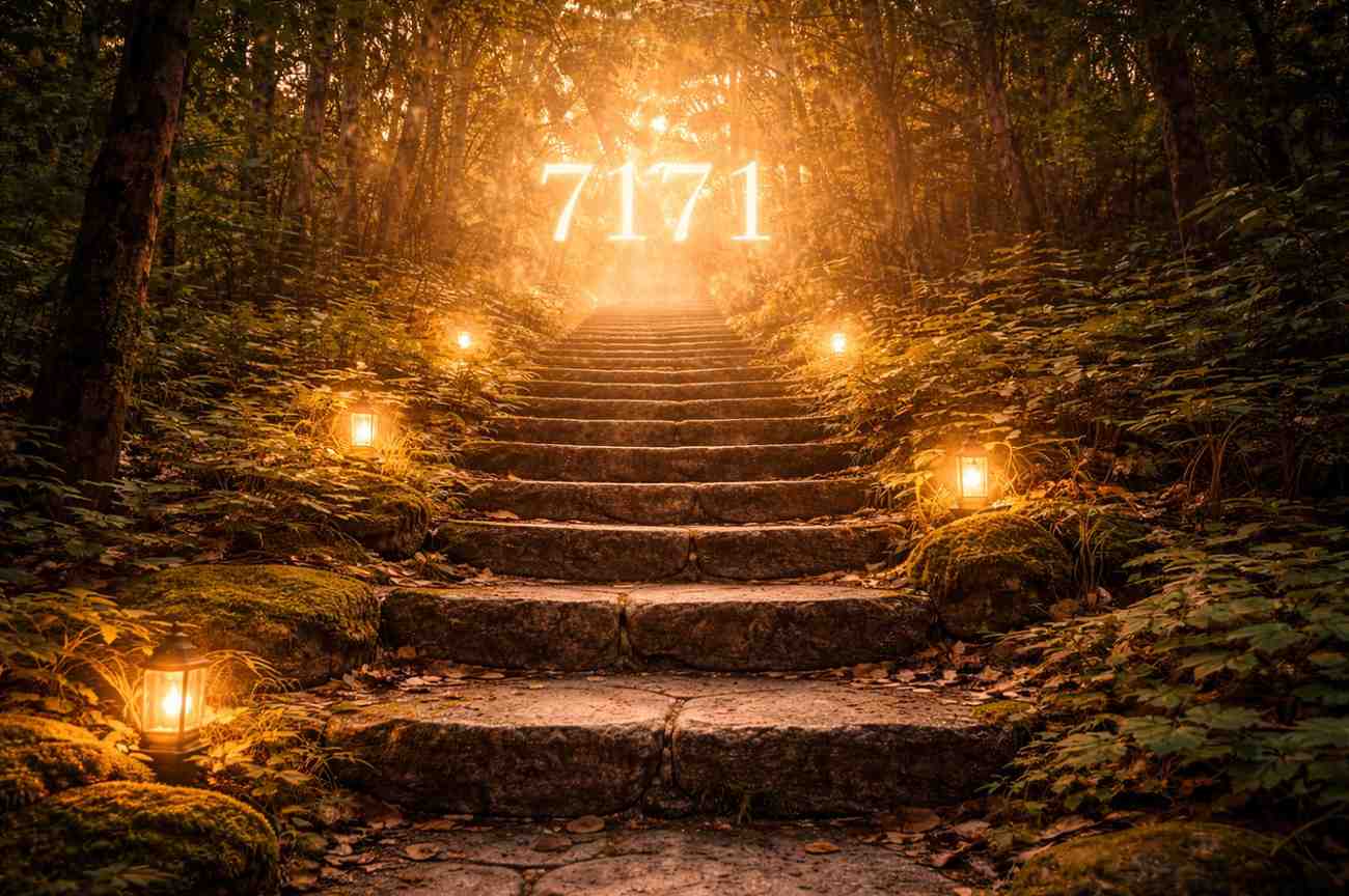 Seeing 7171 repeatedly sign of spiritual growth and guidance