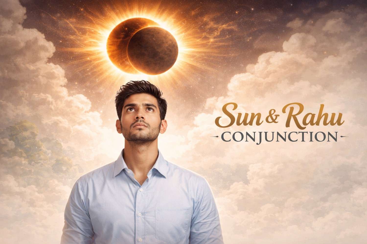 Retrograde Rahu with Sun conjunction and personality astrology impact