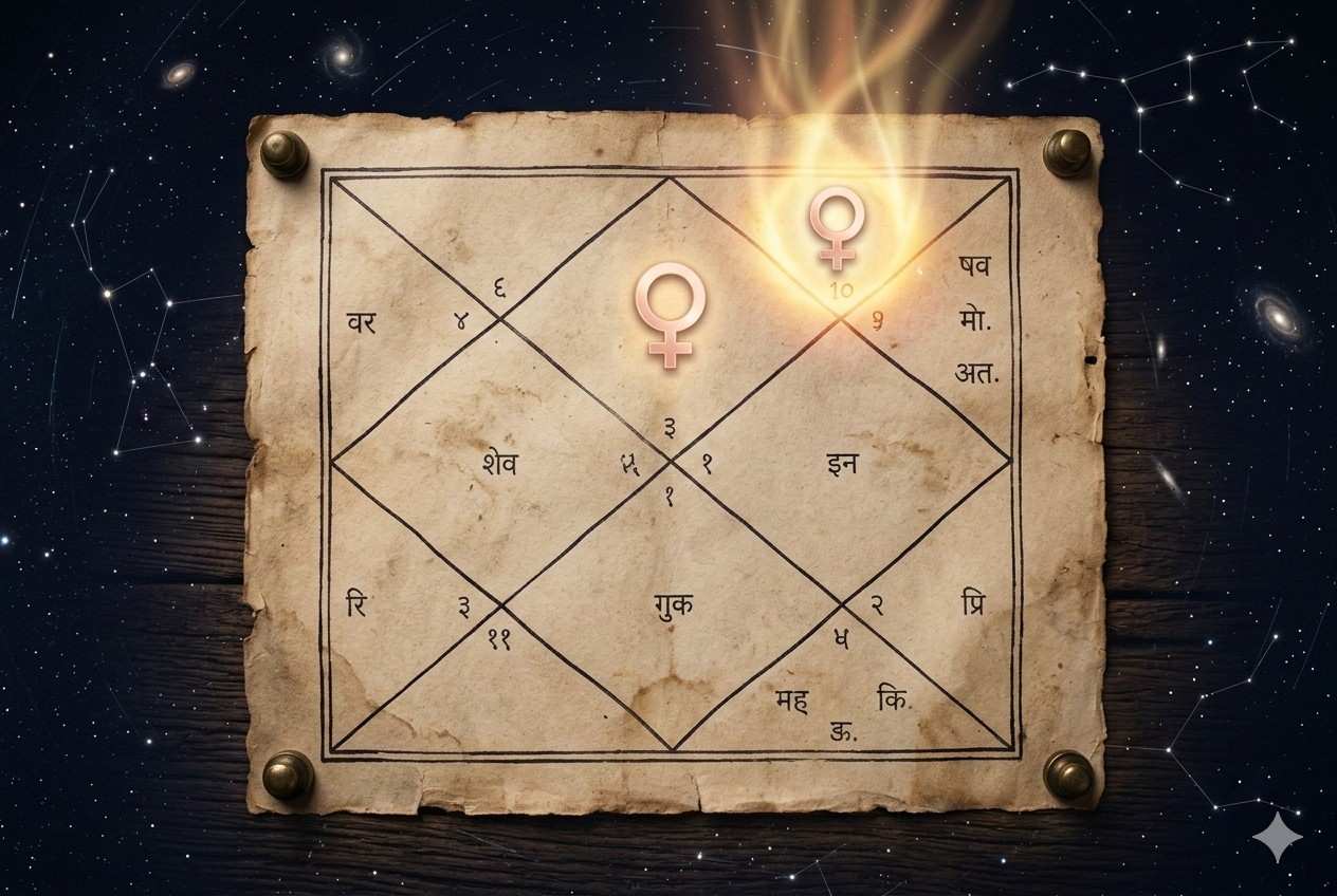 Venus retrograde in 10th house professional growth