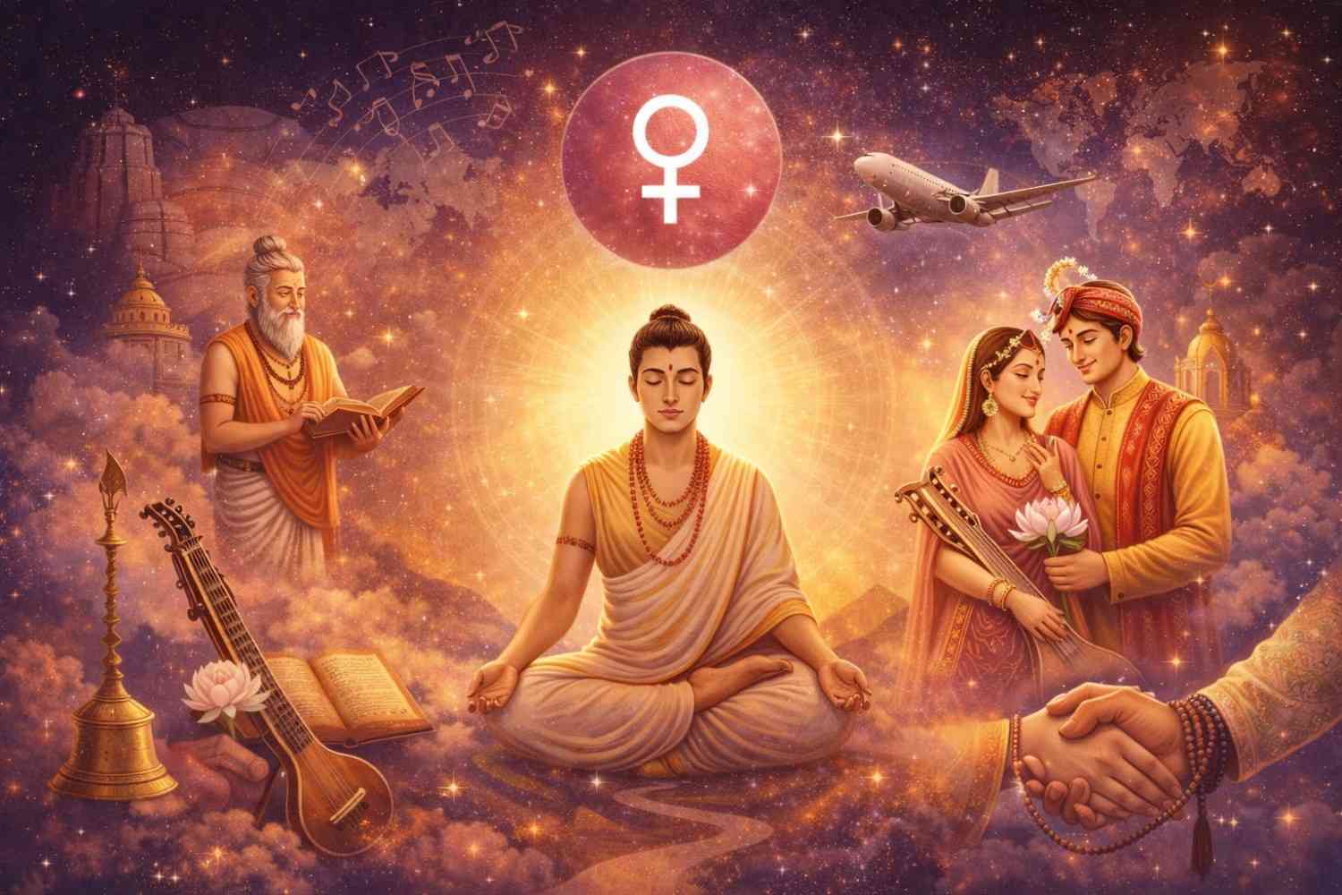 Venus in 9th House Fortune and Luck: Marriage, Spouse & Destiny Secrets