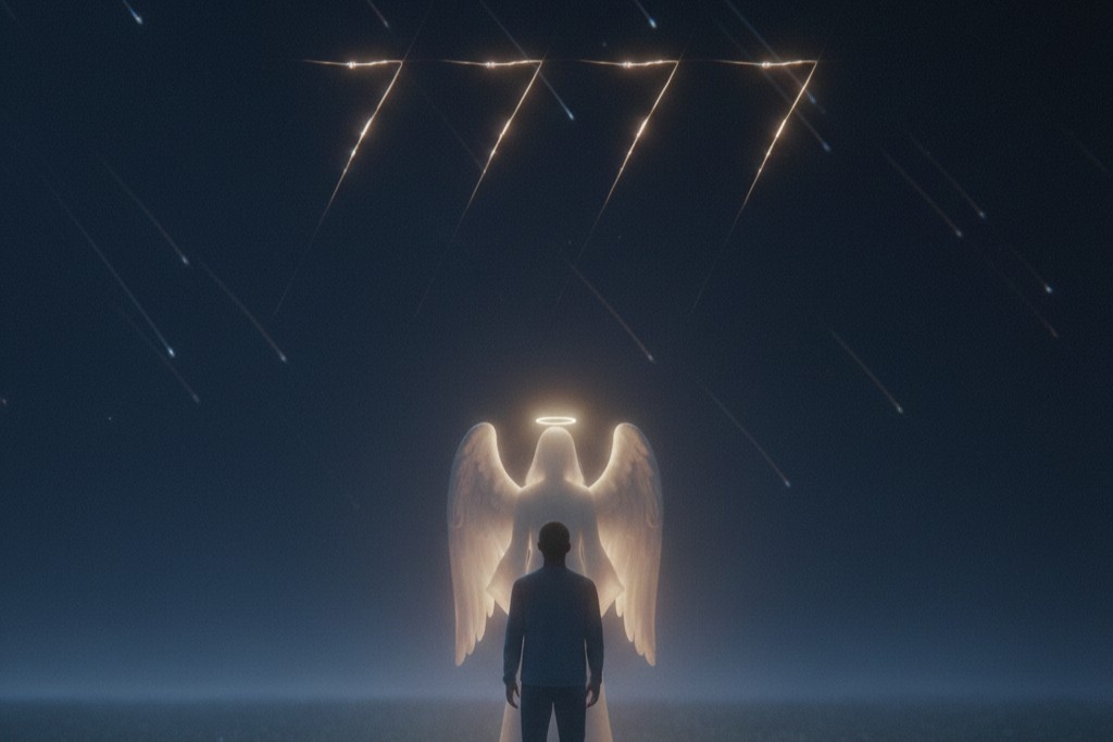 Angel number 7777 meaning patience and divine rewards