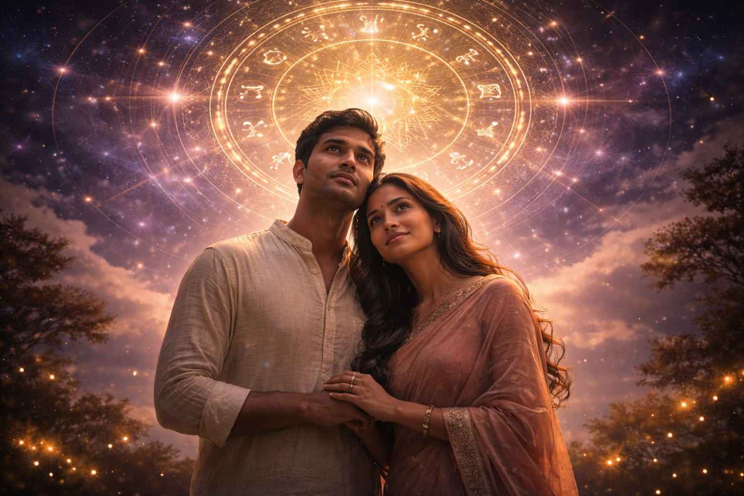Vedaz AI astrologers Shubha and Tara analyzing marriage timing and compatibility