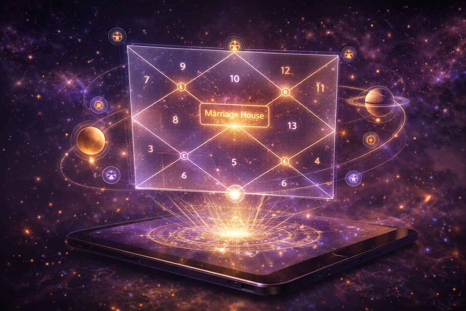 Marriage prediction by date of birth using Vedaz AI astrology