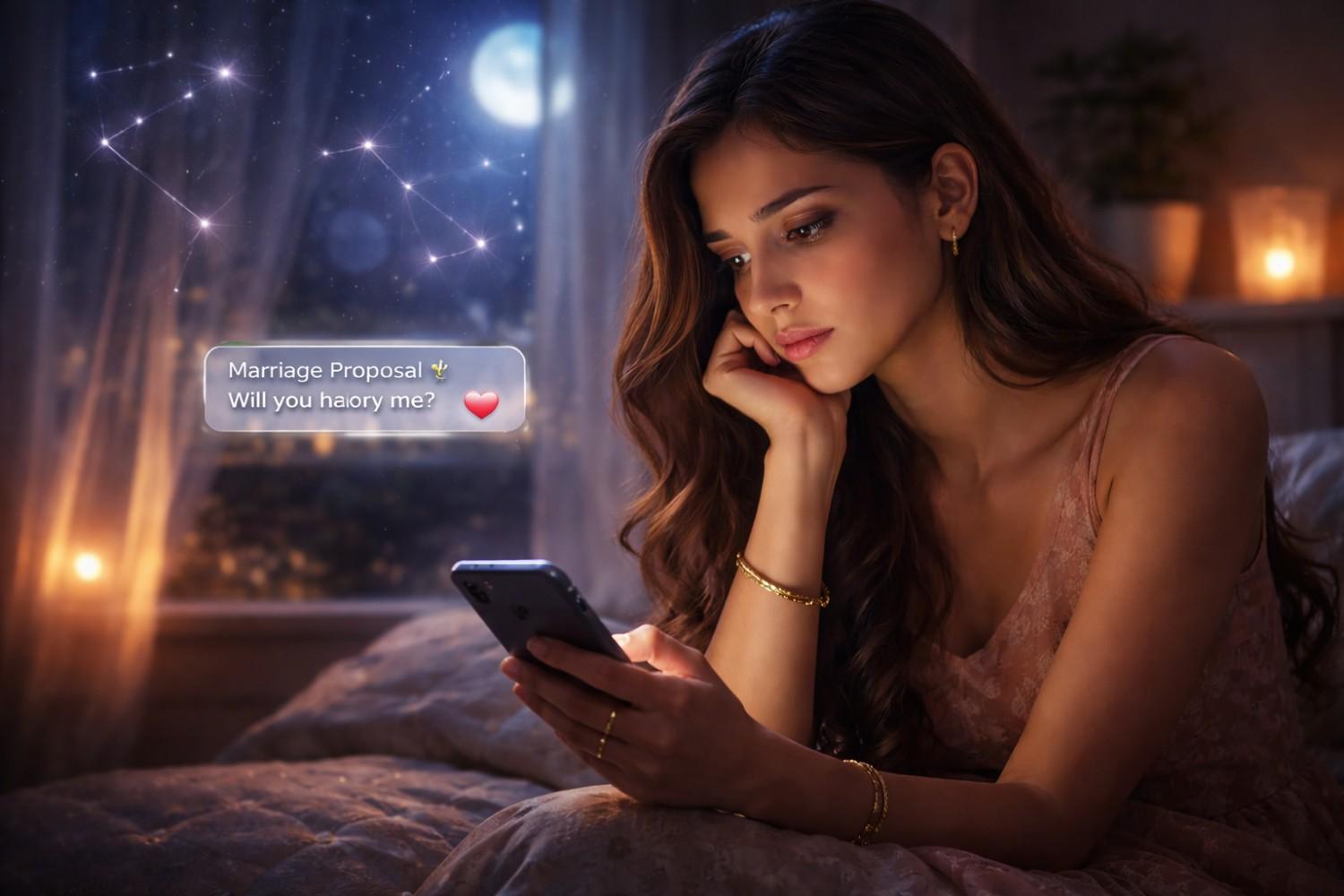 AI kundli matching and birth chart compatibility analysis on Vedaz