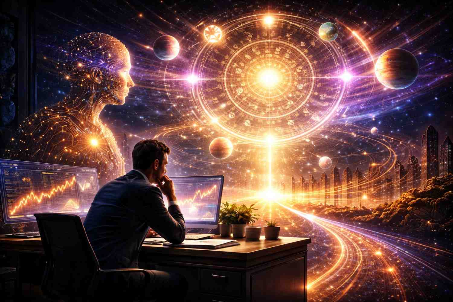 Vedaz AI astrology guiding education and business decisions